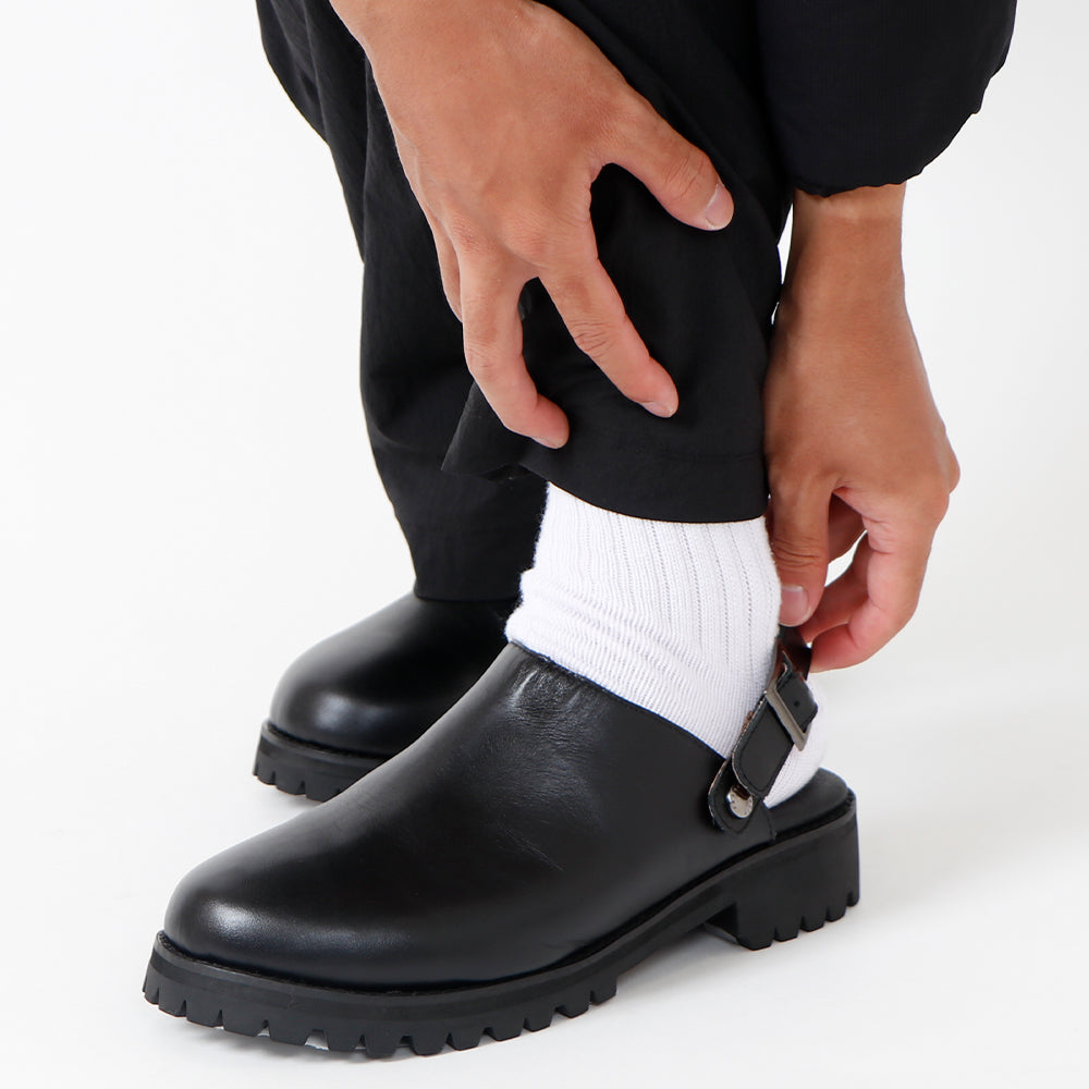 No:MLS210301-14 | Name:ENGINEER SANDAL | Color:Black【molle Shoes_モールシューズ】