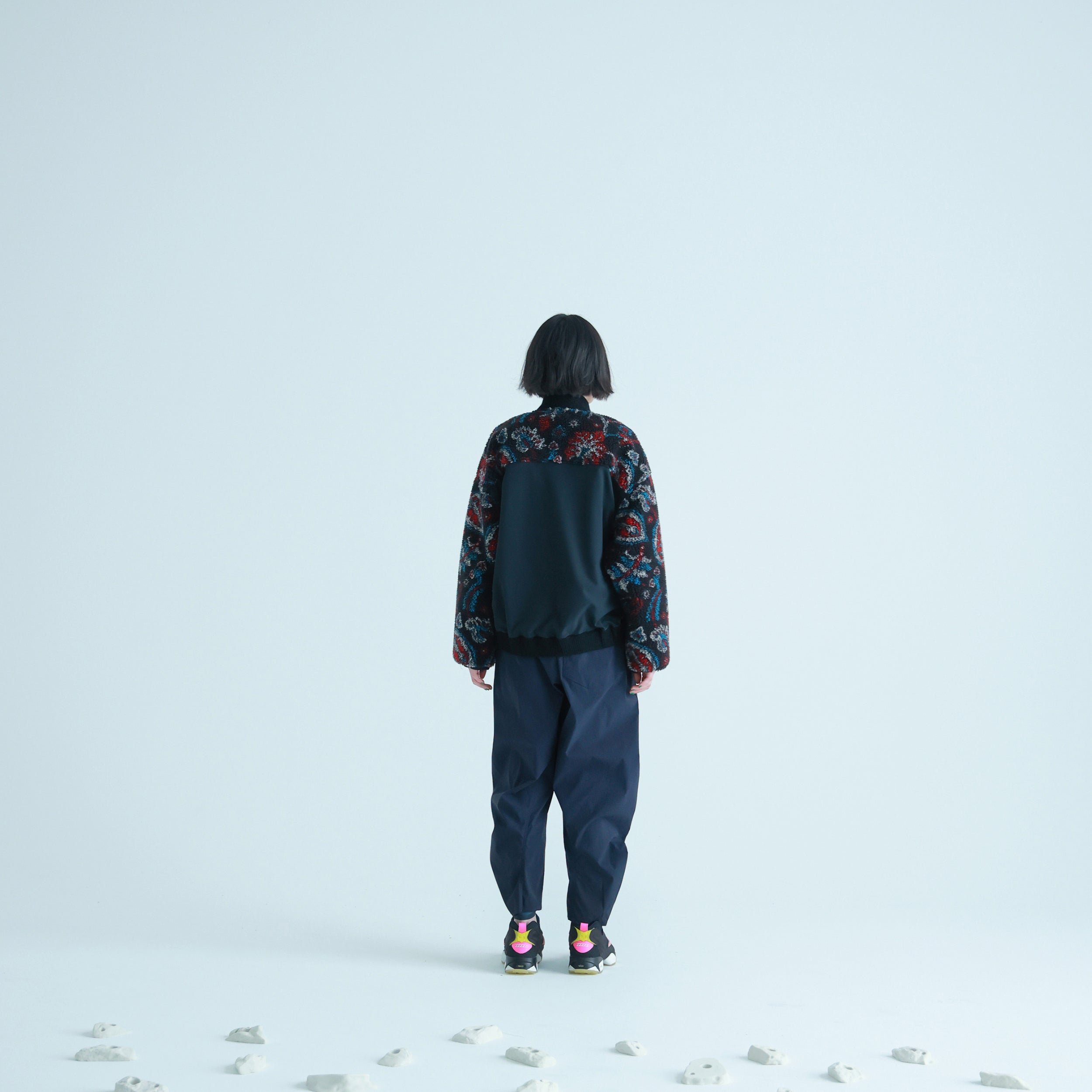 Courtyard Fleece Blouson – Flower | NEYVOR