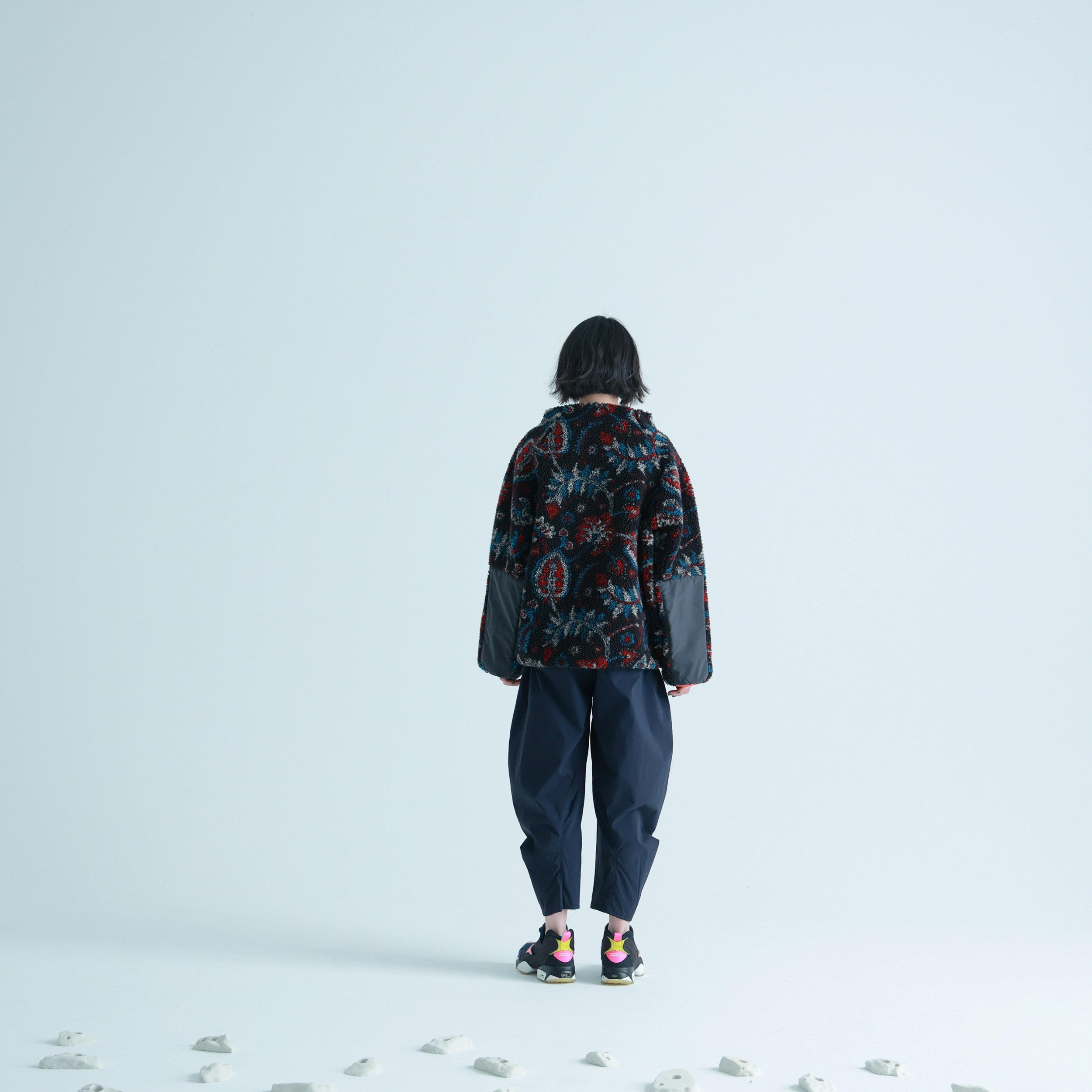 No:NV23AW-06a | Name:Courtyard Fleece Pullover | Color:Flower【NEYVOR_ネイバー】