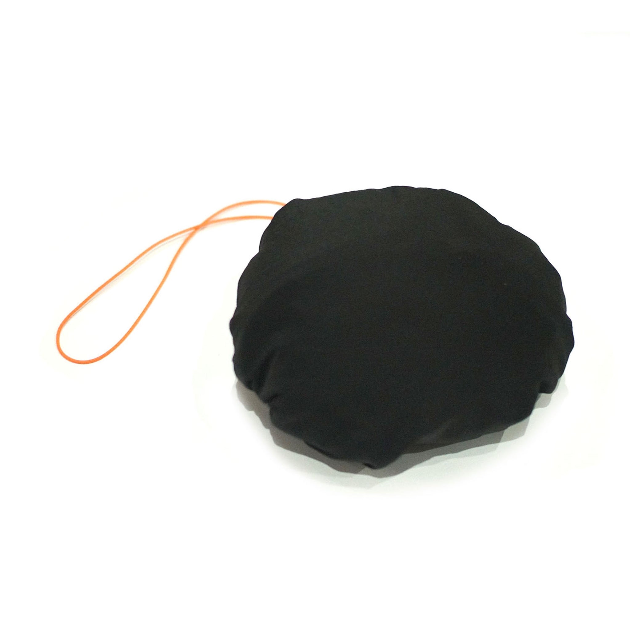 Packable Circle Poncho Shirt – Black | NEYVOR
