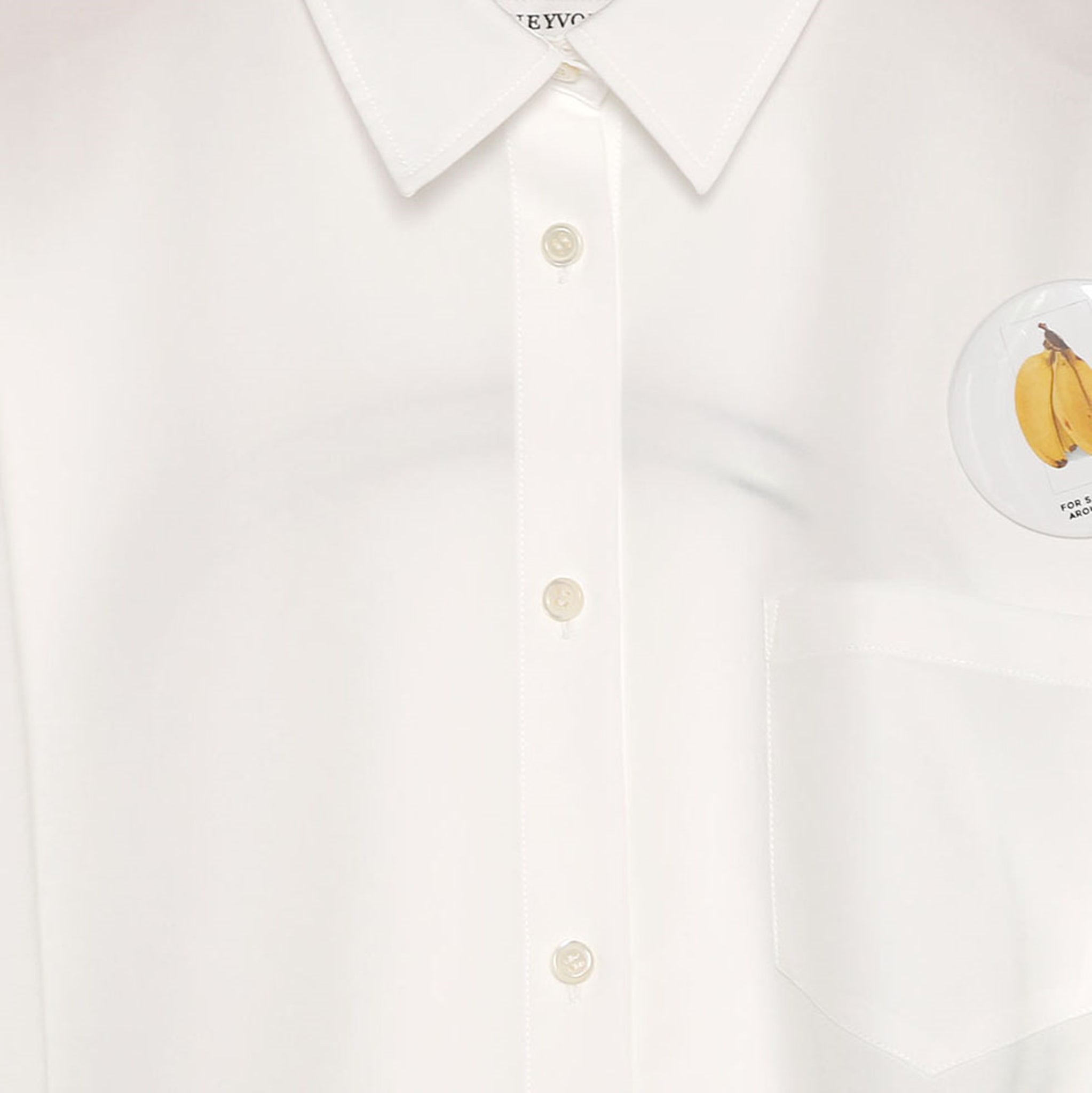 Packable Circle Poncho Shirt – White | NEYVOR