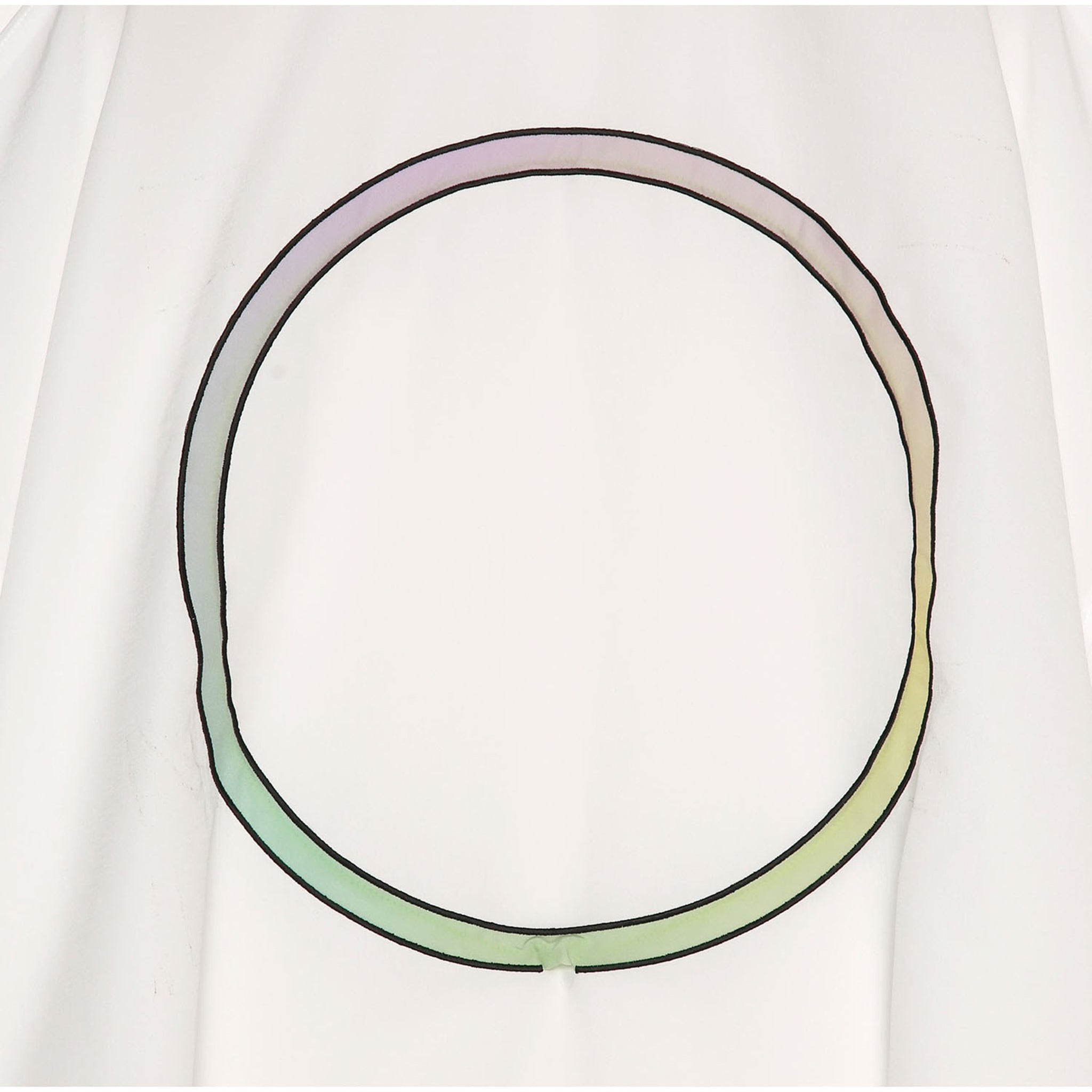 Packable Circle Poncho Shirt – White | NEYVOR