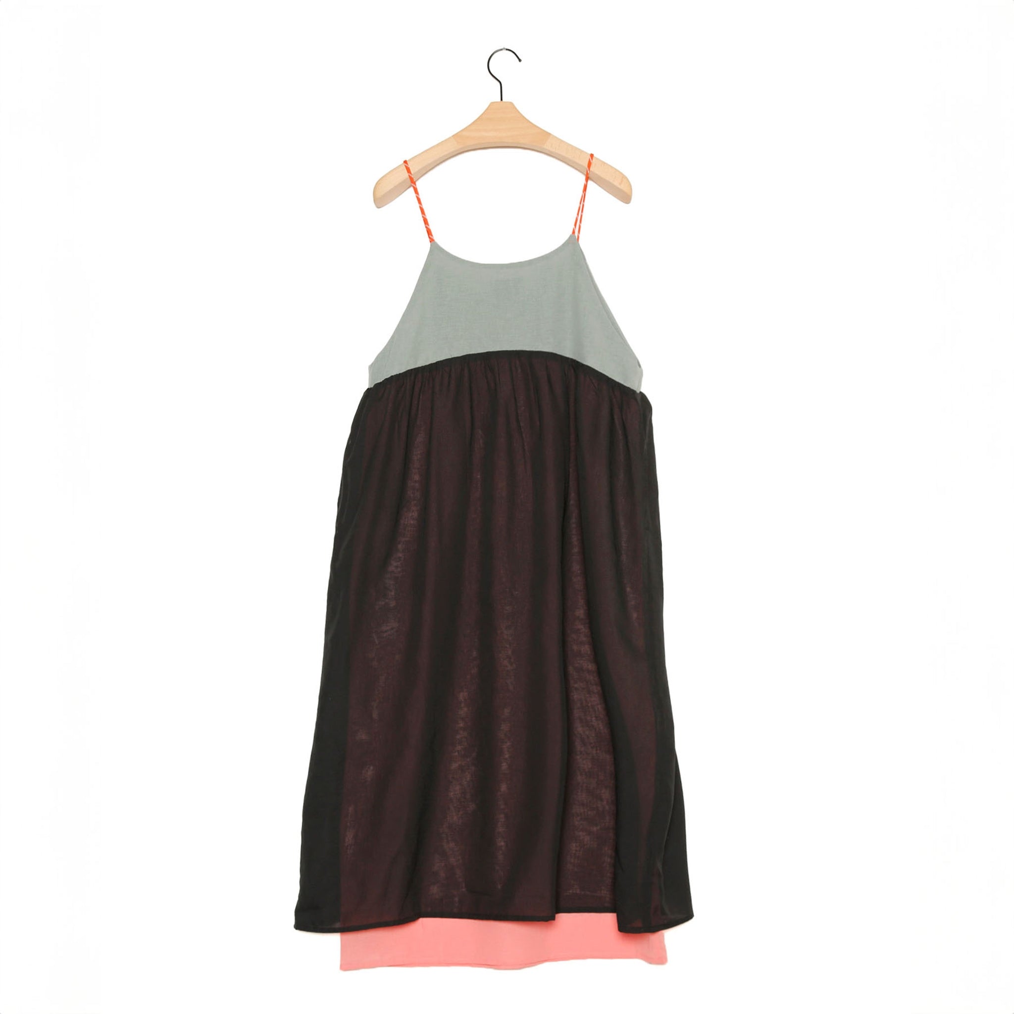 Color Layer Summer Dress – Black | NEYVOR