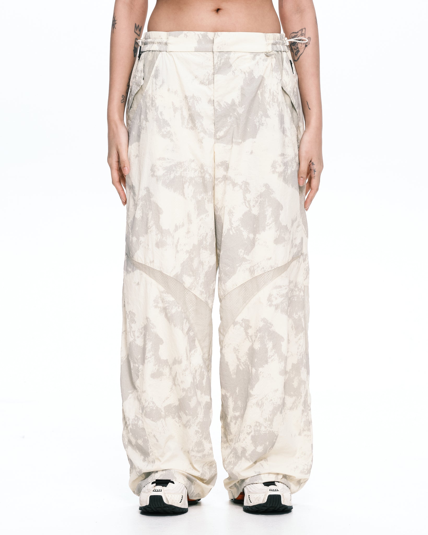 Snowy pants | Color_Light Grey | No_pla25awp08-1_light grey【PLATEAU STUDIO_プラトー スタジオ】