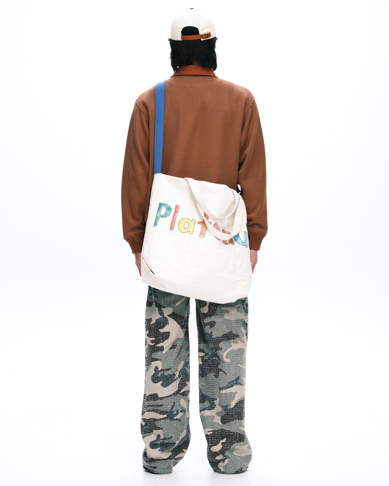 Stripe tote beige | Color_Beige | No_pla25awac01-2_beige【PLATEAU STUDIO_プラトー スタジオ】