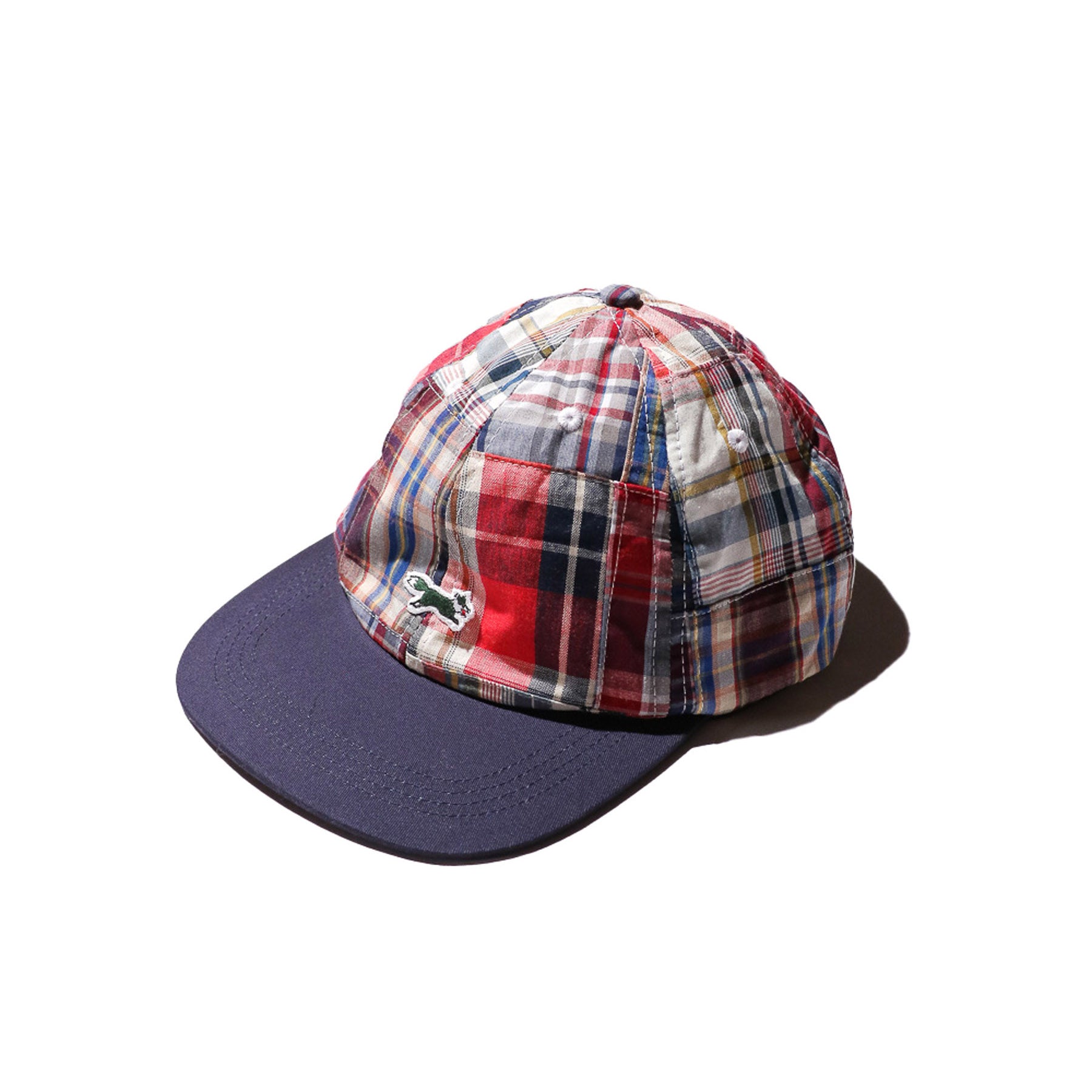 pn25s009_Red | 90s patch work BB cap | Color:Red【PENNYS_ぺニーズ】