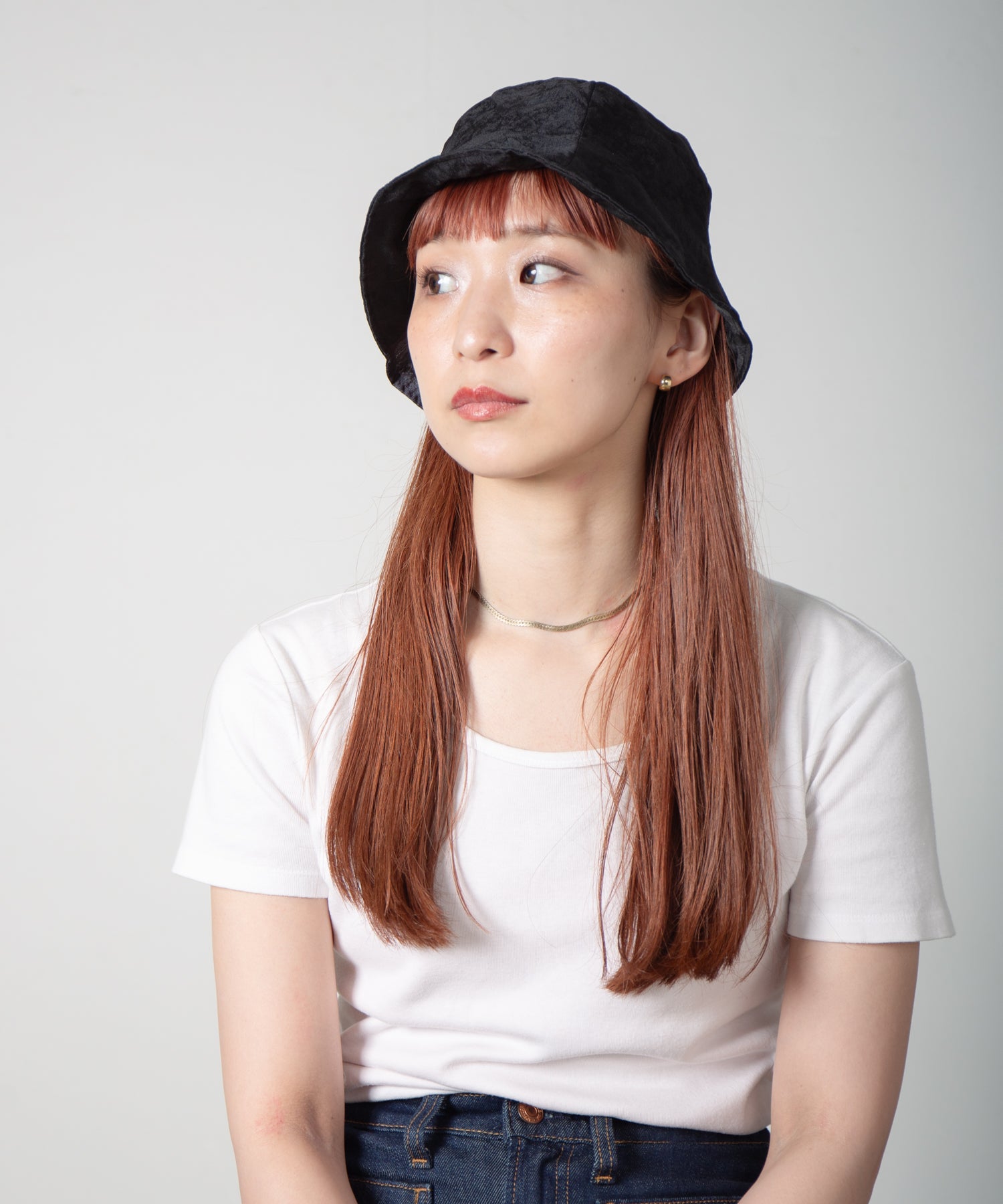 RL-25-017W_Black | Jacquard tulip hat | Color:Black【RACAL_ラカル】【archive】