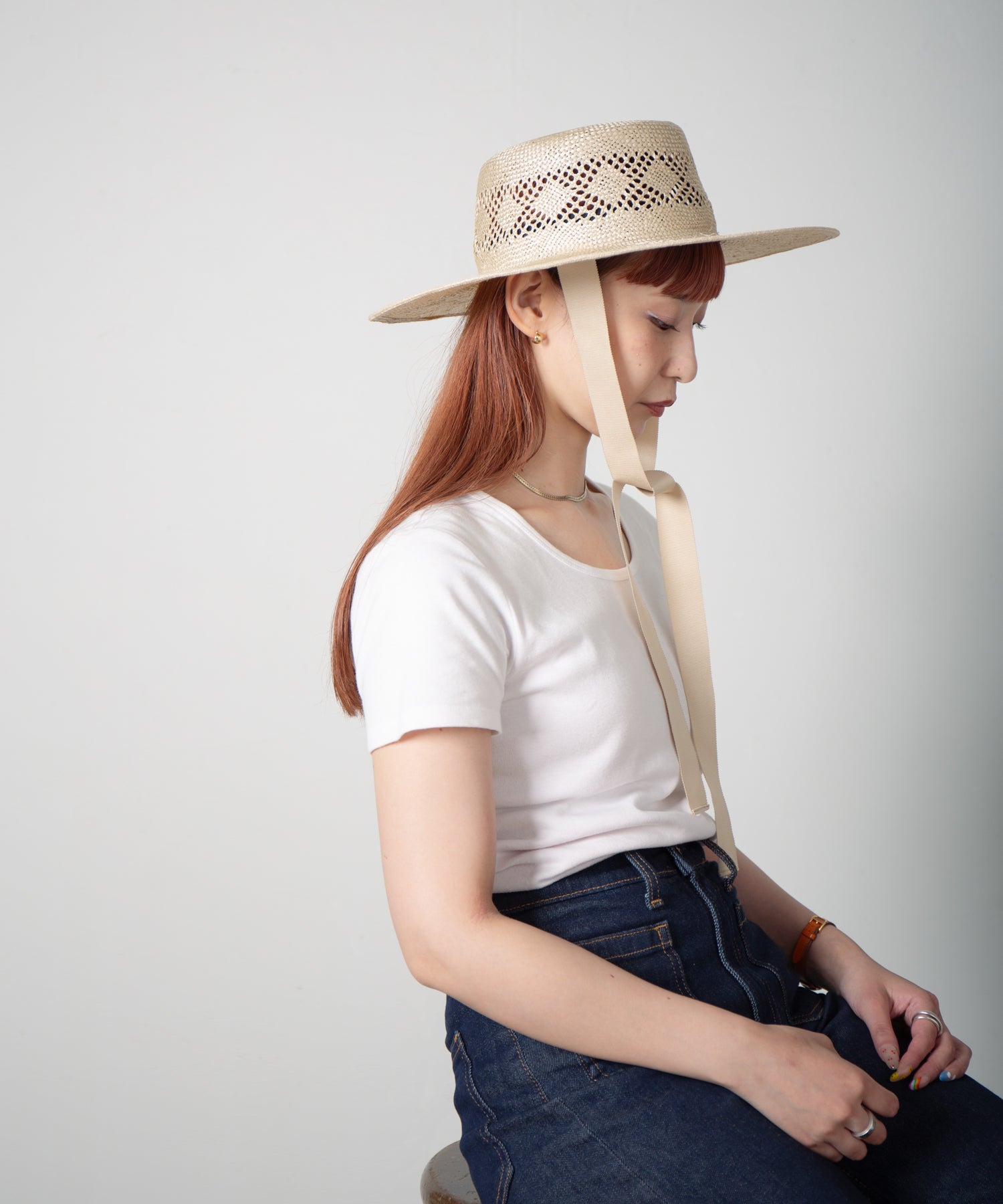 RL-25-023W_Natural | Kenma sun hat | Color:Natural【RACAL_ラカル】【archive】