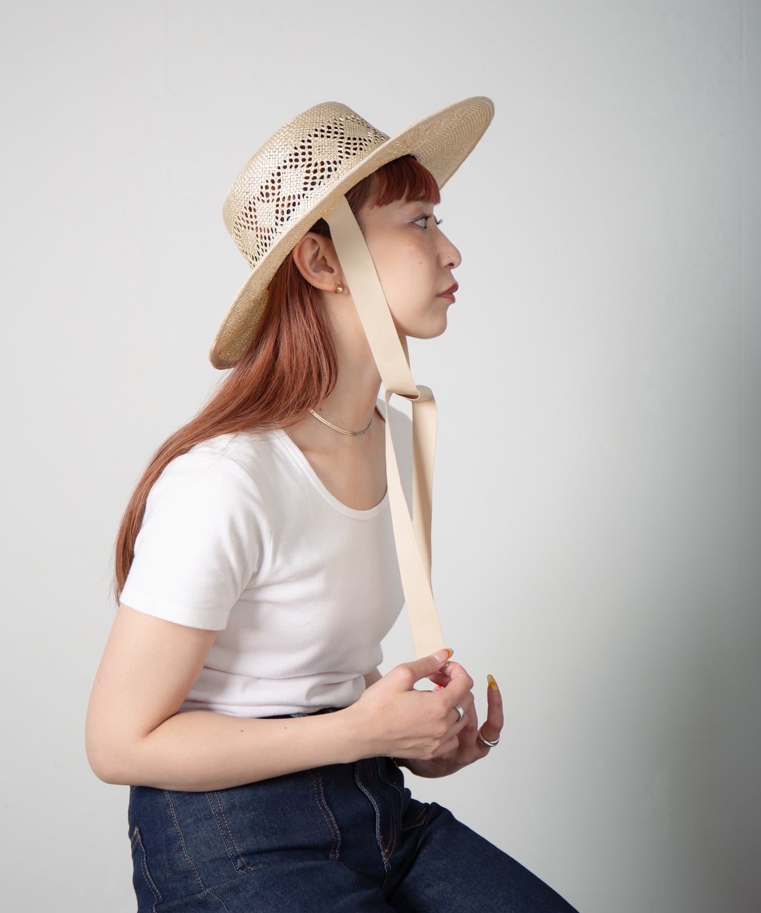 RL-25-023W_Natural | Kenma sun hat | Color:Natural【RACAL_ラカル】【archive】