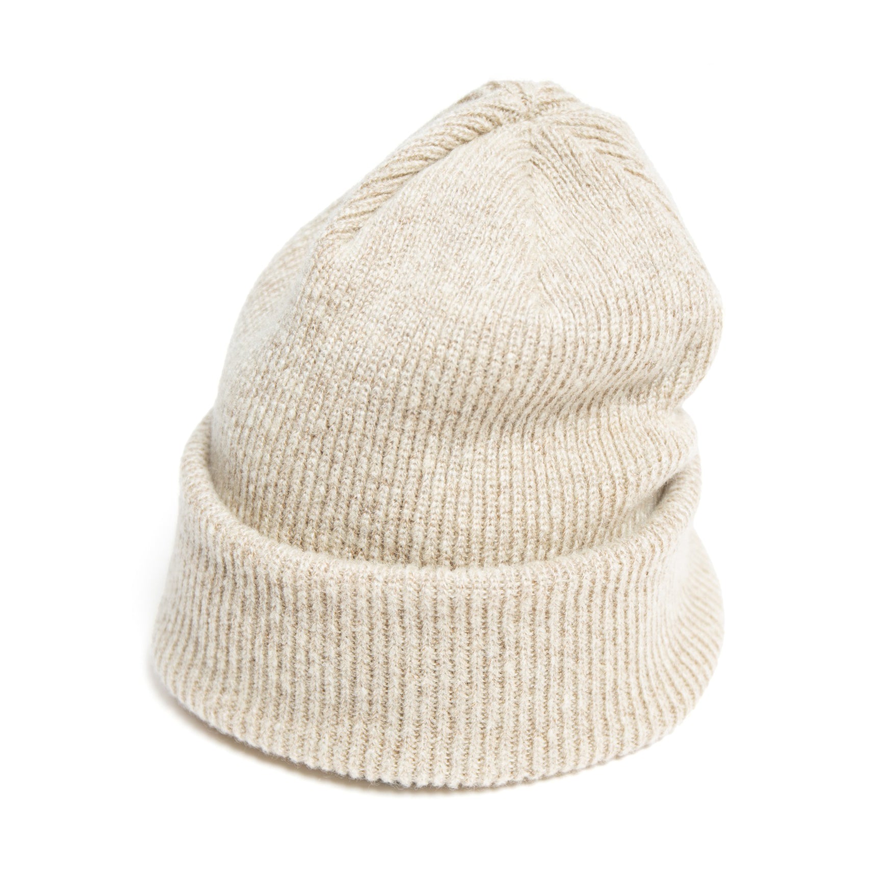 Reversible Ombre Border Knit Cap | Color_Beige / Brown / Pink / Gray | No_rl-25-029w【RACAL_ラカル】【入荷予定アイテム・入荷連絡可能】