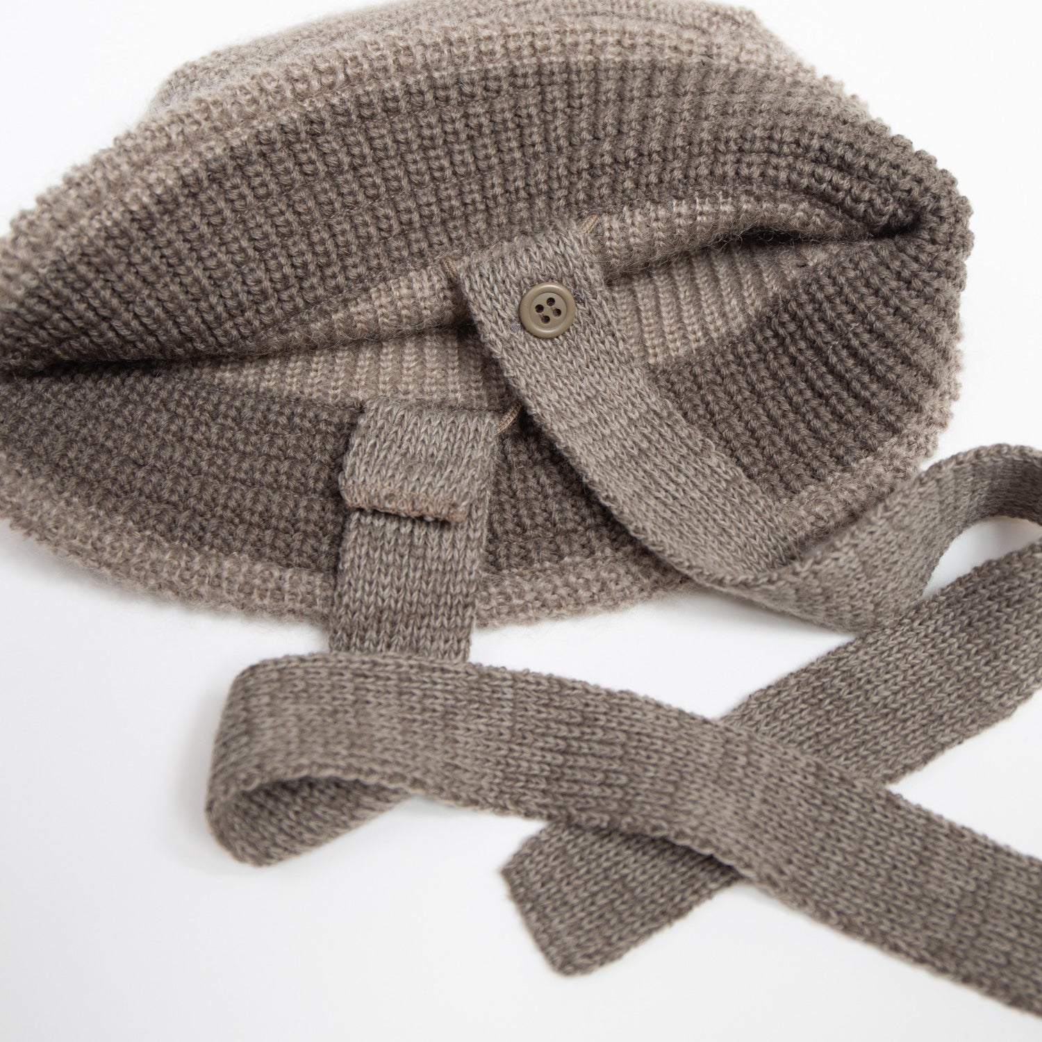 Mohair Knit Bucket Hat | Color_Ivory / Grayge / Black | No_rl-25-037w【RACAL_ラカル】