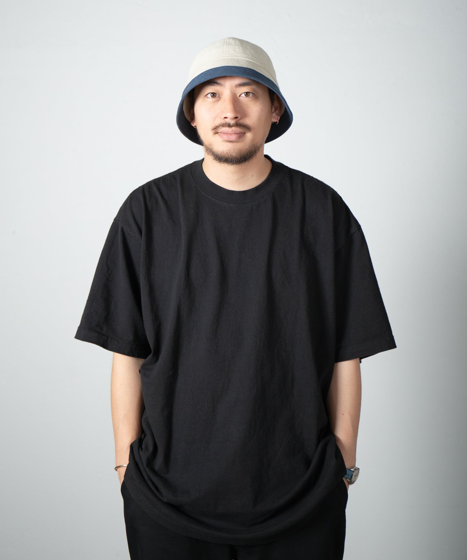 RL-25-1384_Grayge | 2Tone Sailor Hat | Color:Grayge【RACAL_ラカル】【archive】