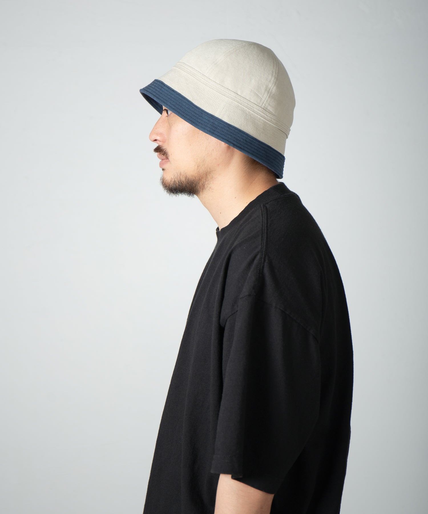 RL-25-1384_Grayge | 2Tone Sailor Hat | Color:Grayge【RACAL_ラカル】【archive】