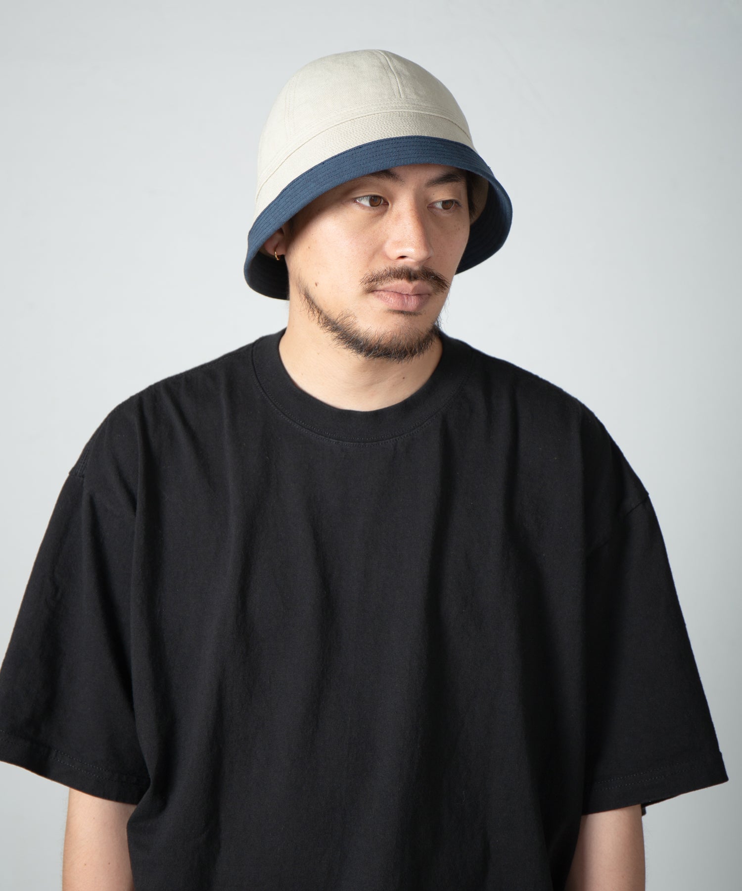 RL-25-1384_Grayge | 2Tone Sailor Hat | Color:Grayge【RACAL_ラカル】【archive】