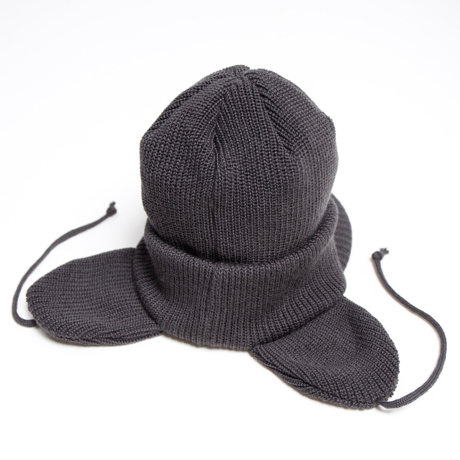 Ear Brim Beanie | Color_Beige / Charcoal / Black | No_rl-25-1407【RACAL_ラカル】