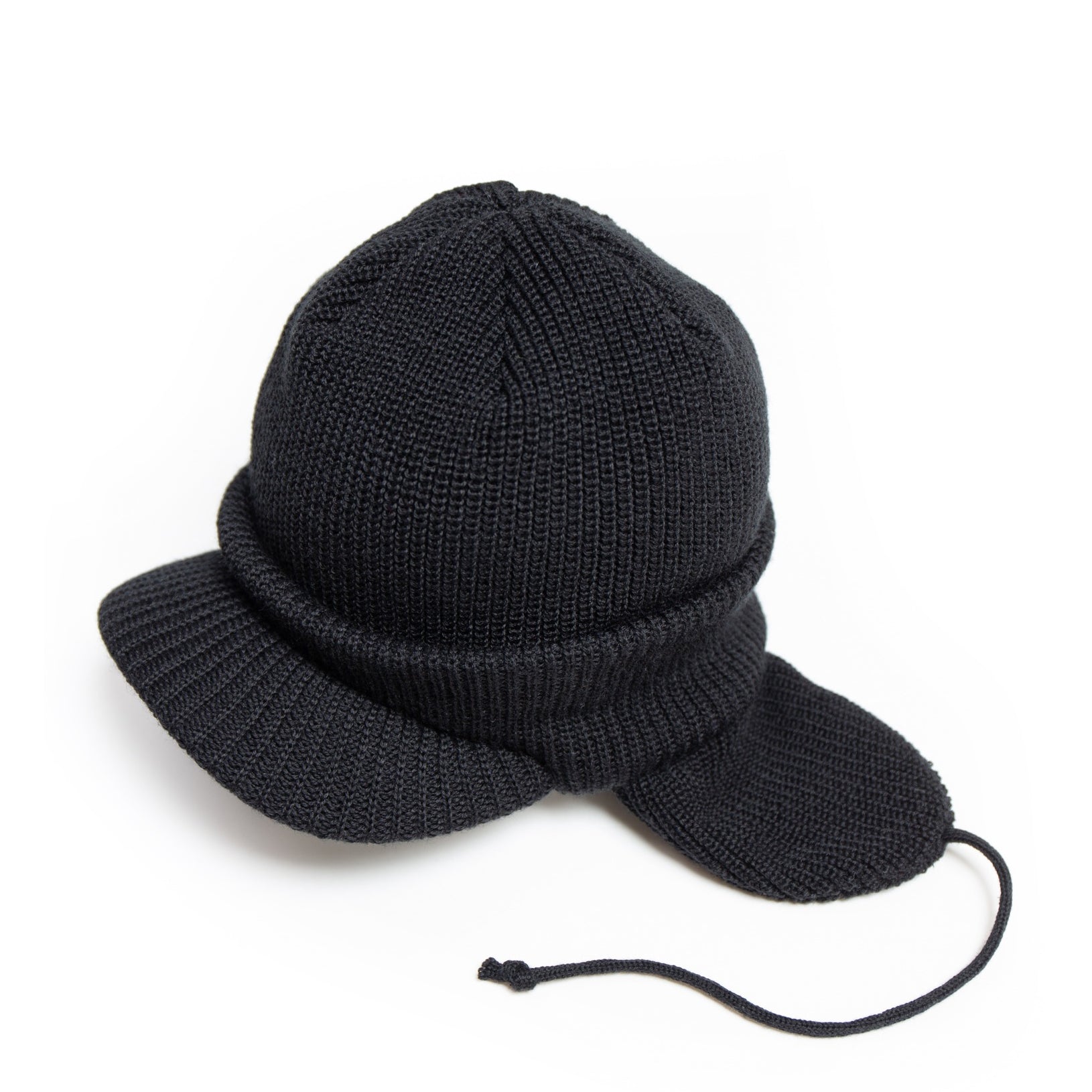 Ear Brim Beanie | Color_Beige / Charcoal / Black | No_rl-25-1407【RACAL_ラカル】