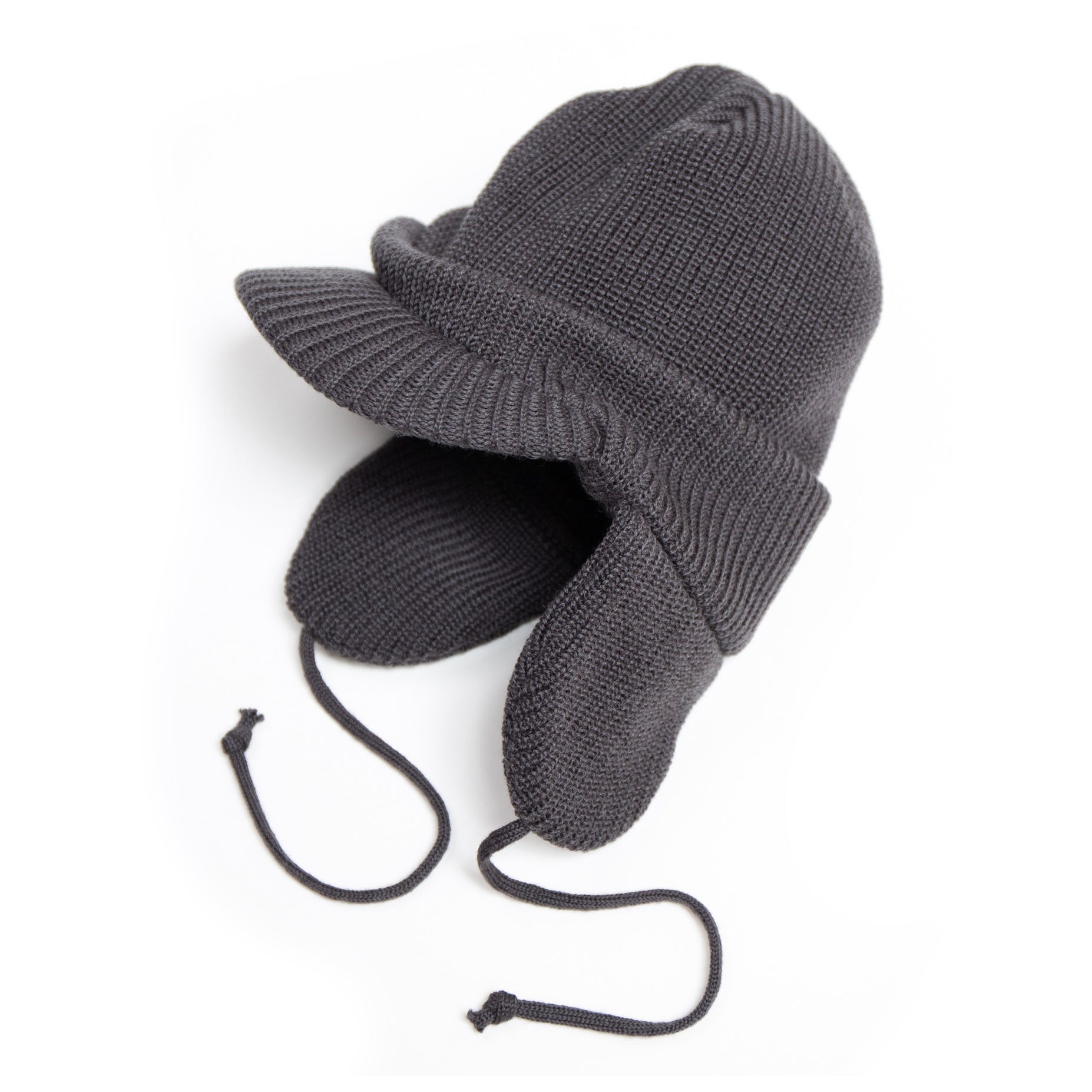 Ear Brim Beanie | Color_Beige / Charcoal / Black | No_rl-25-1407【RACAL_ラカル】