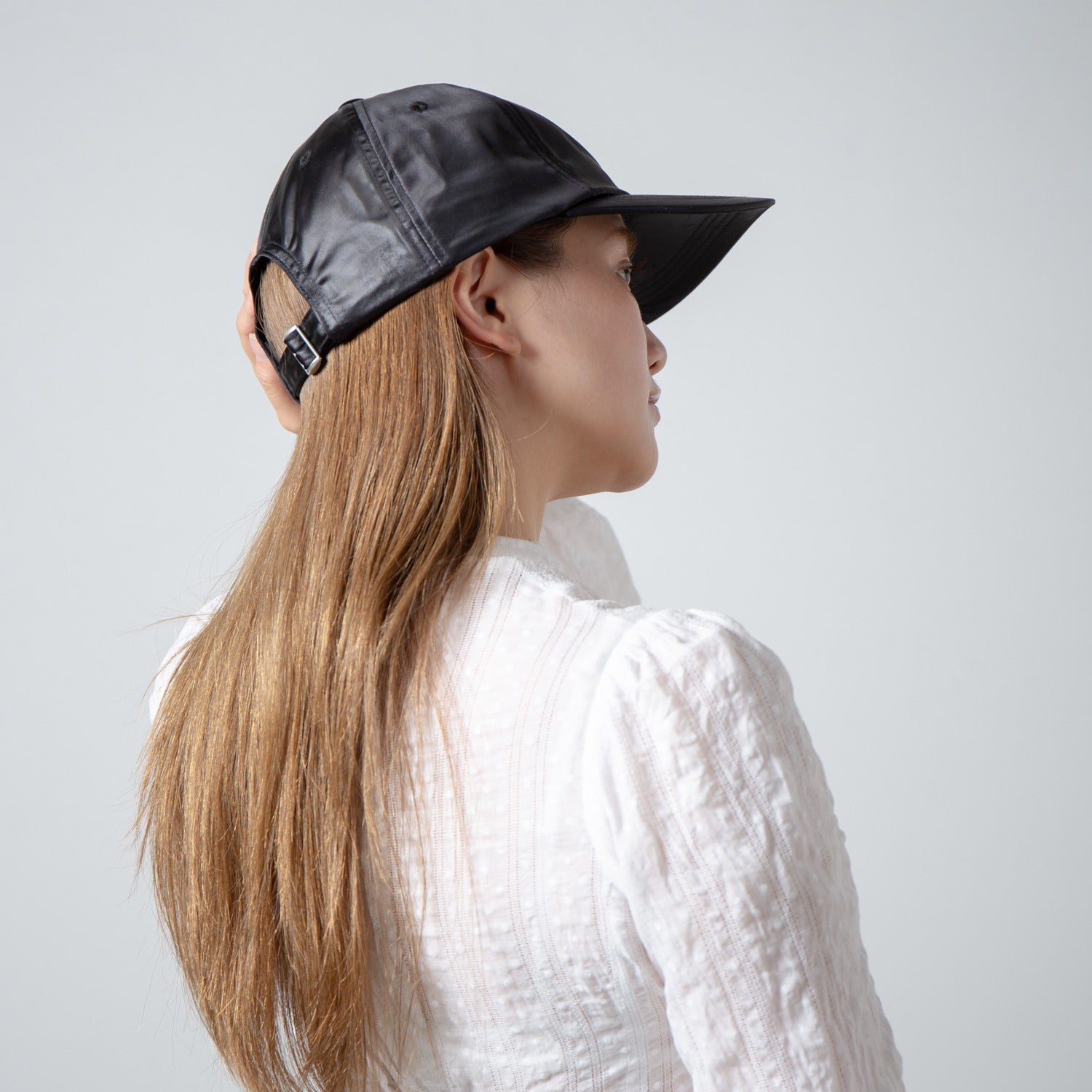 Satin B.B.CAP | Color_Black | No_RL-26-043W_Black【RACAL_ラカル】【入荷予定アイテム・入荷連絡可能】