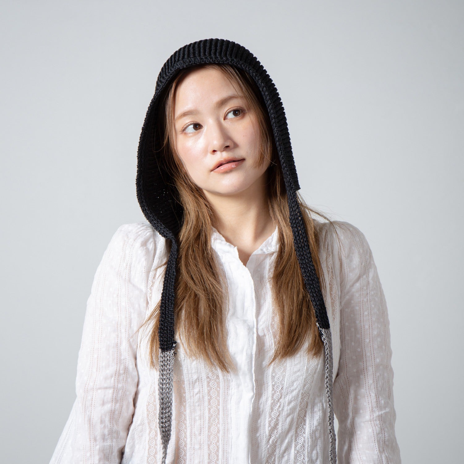 Summer Knit Hoodie | Color_Black | No_RL-26-049W_Black【RACAL_ラカル】【入荷予定アイテム・入荷連絡可能】