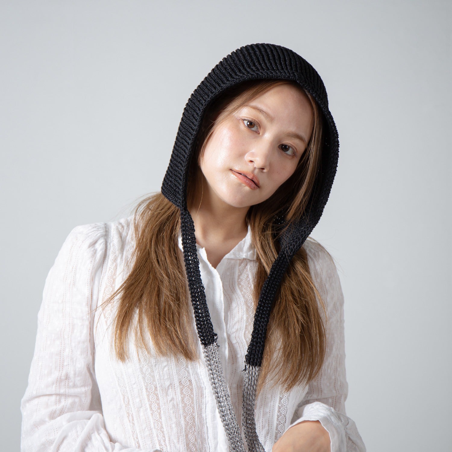 Summer Knit Hoodie | Color_Black | No_RL-26-049W_Black【RACAL_ラカル】【入荷予定アイテム・入荷連絡可能】