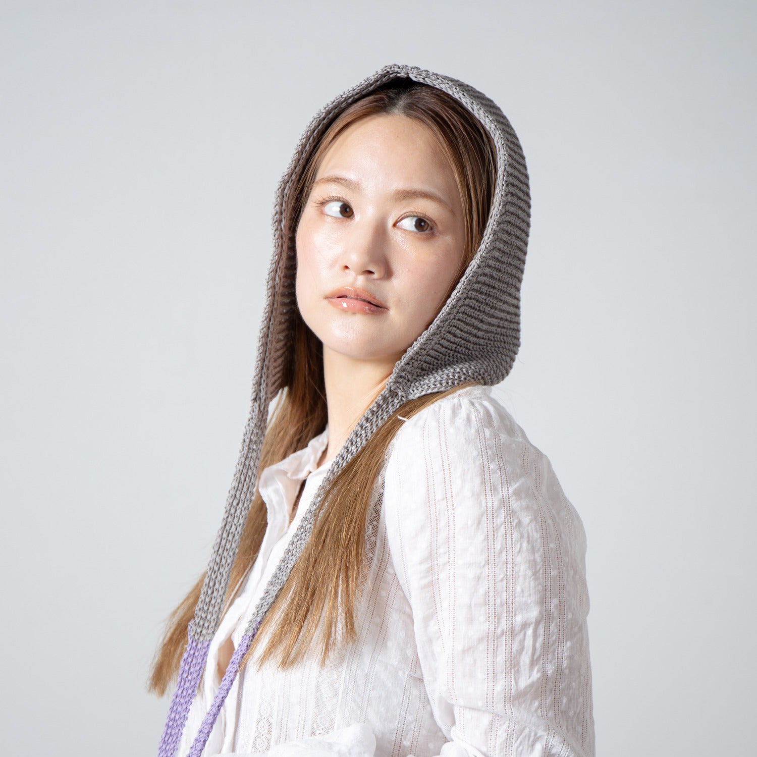 Summer Knit Hoodie | Color_Gray | No_RL-26-049W_Gray【RACAL_ラカル】【入荷予定アイテム・入荷連絡可能】