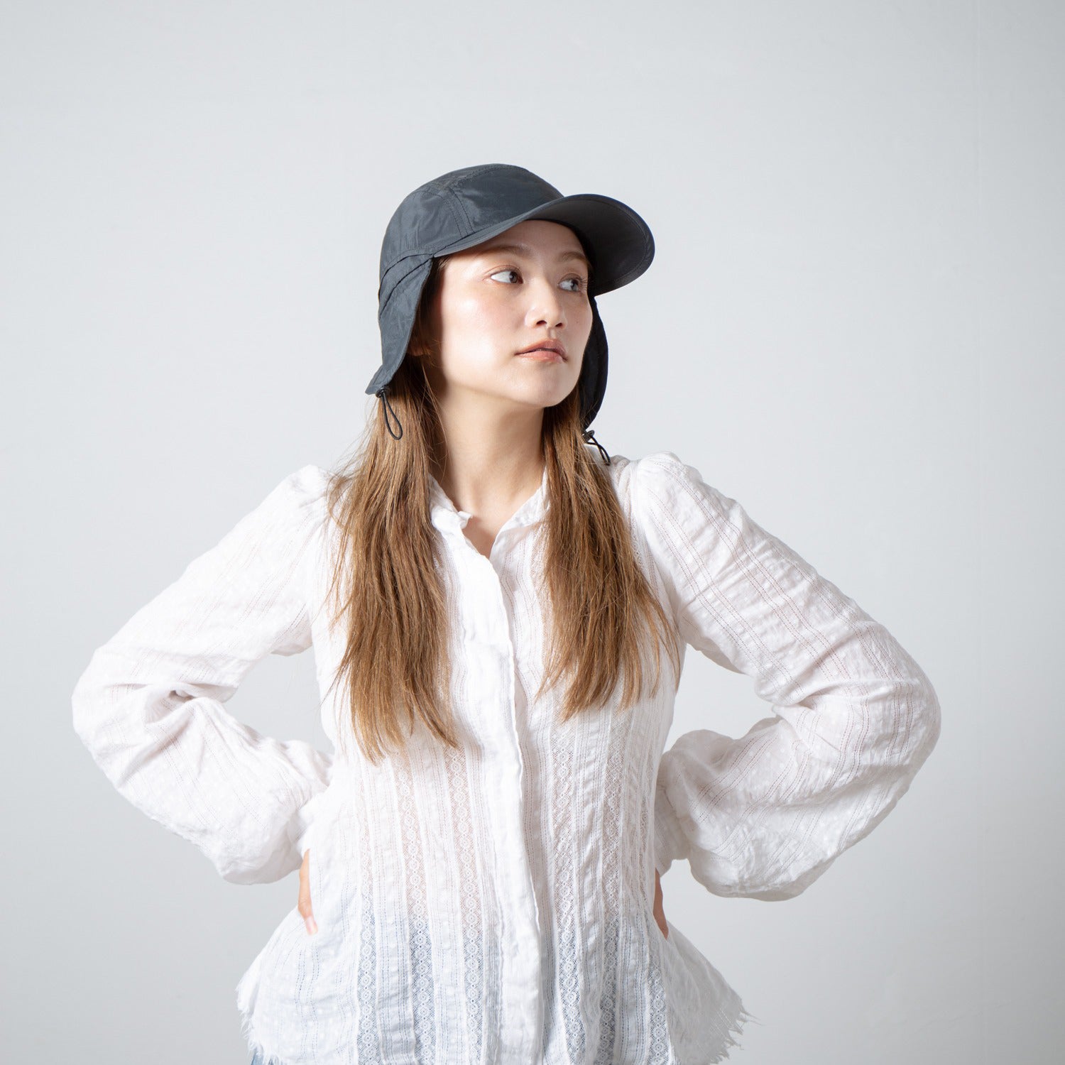 Ear Jet Cap | Color_Black | No_RL-26-050W_Black【RACAL_ラカル】【入荷予定アイテム・入荷連絡可能】