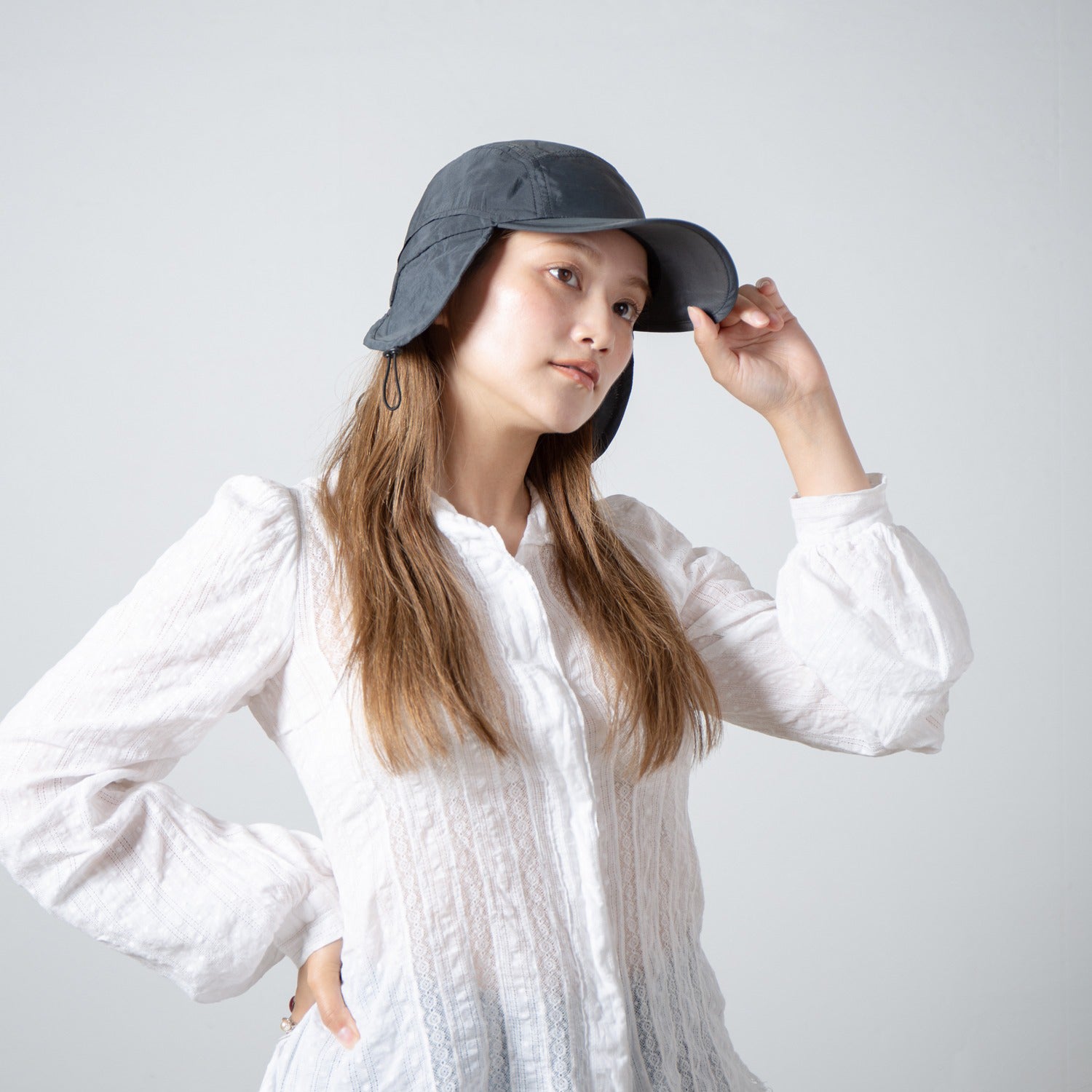 Ear Jet Cap | Color_Black | No_RL-26-050W_Black【RACAL_ラカル】【入荷予定アイテム・入荷連絡可能】