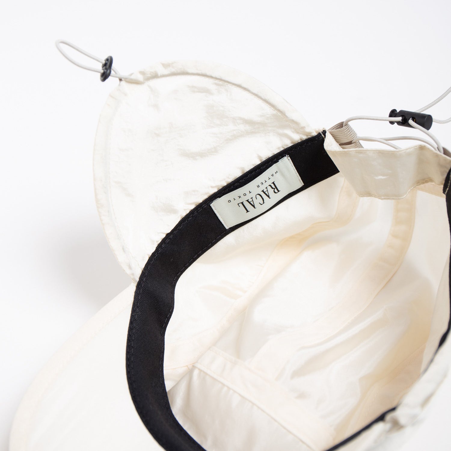 Ear Jet Cap | Color_Ivory | No_RL-26-050W_Ivory【RACAL_ラカル】【入荷予定アイテム・入荷連絡可能】