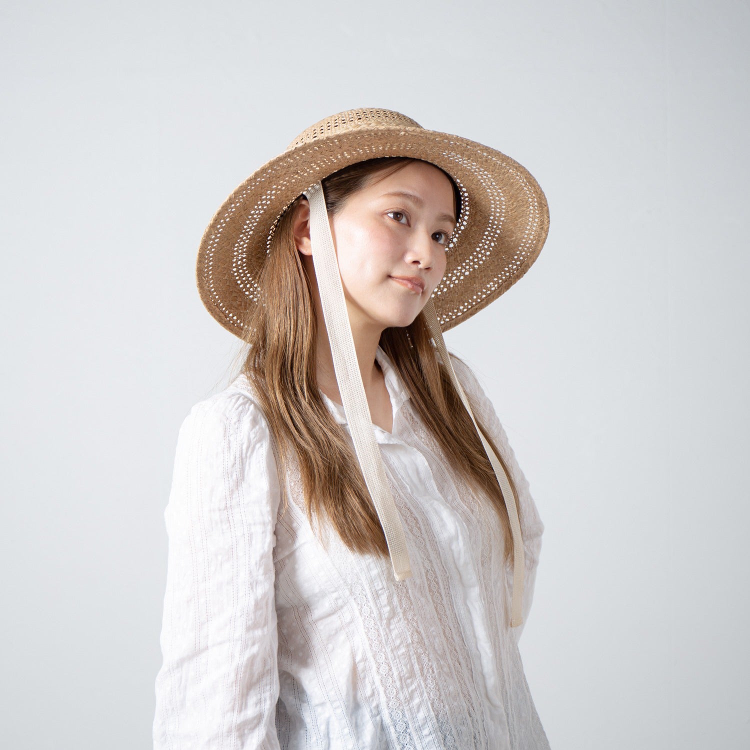 Kampi Border Lace Hat – Natural | RACAL