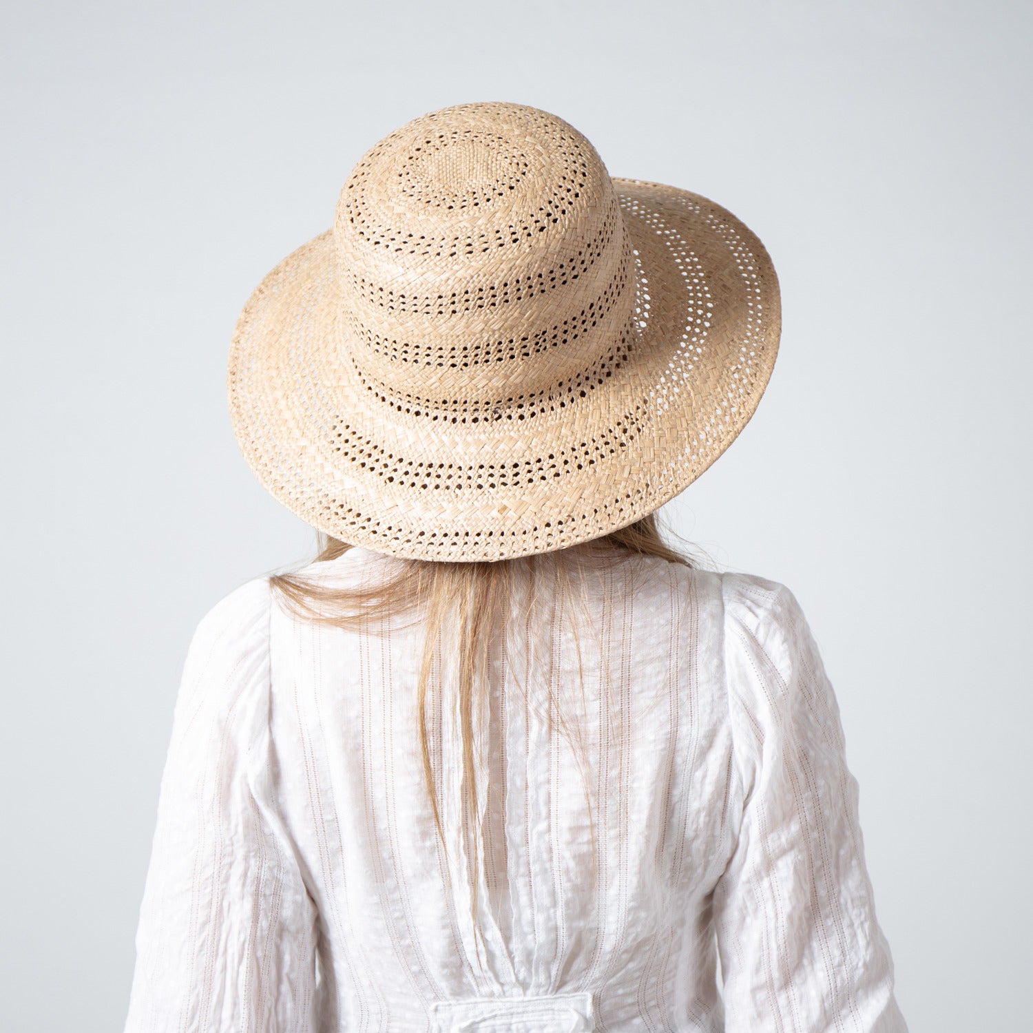 Kampi Border Lace Hat – Natural | RACAL