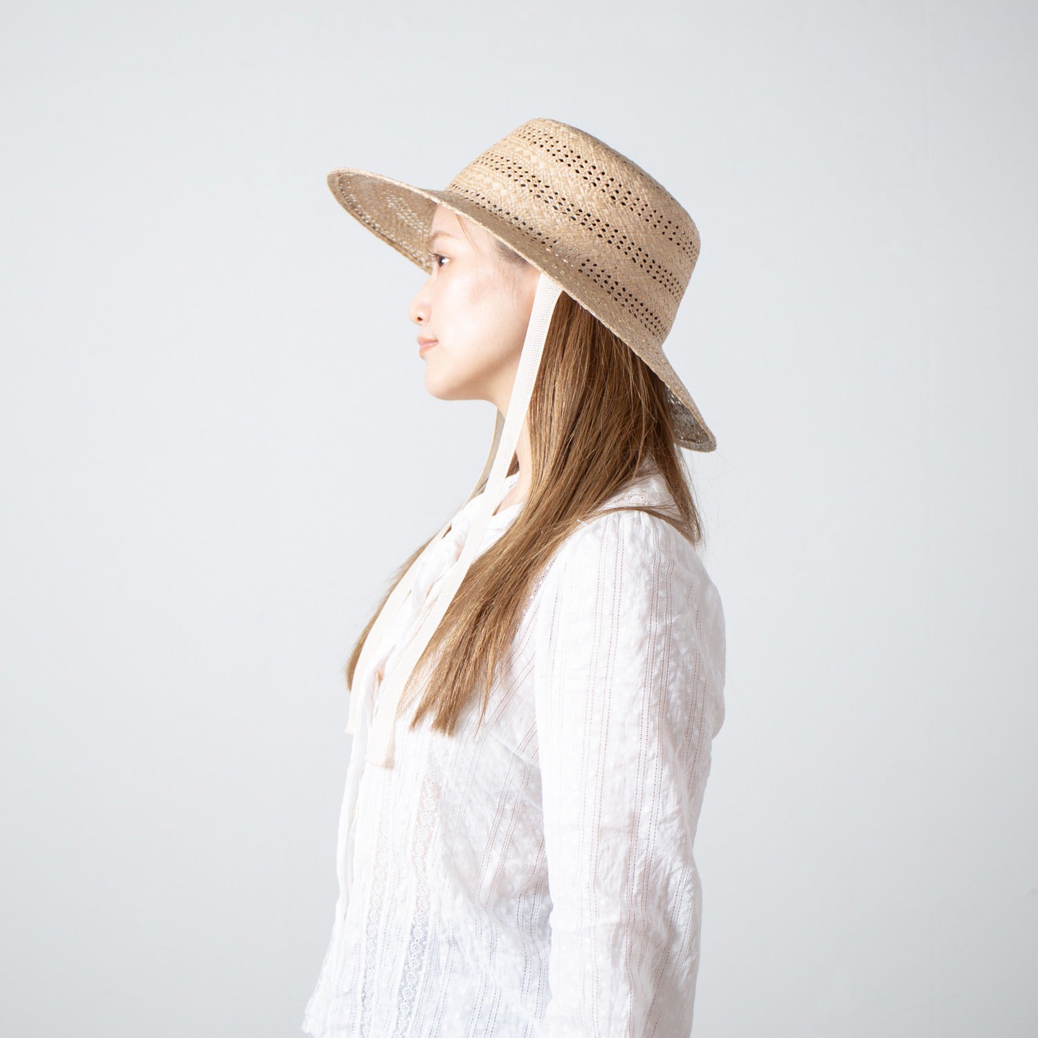 Kampi Border Lace Hat – Natural | RACAL
