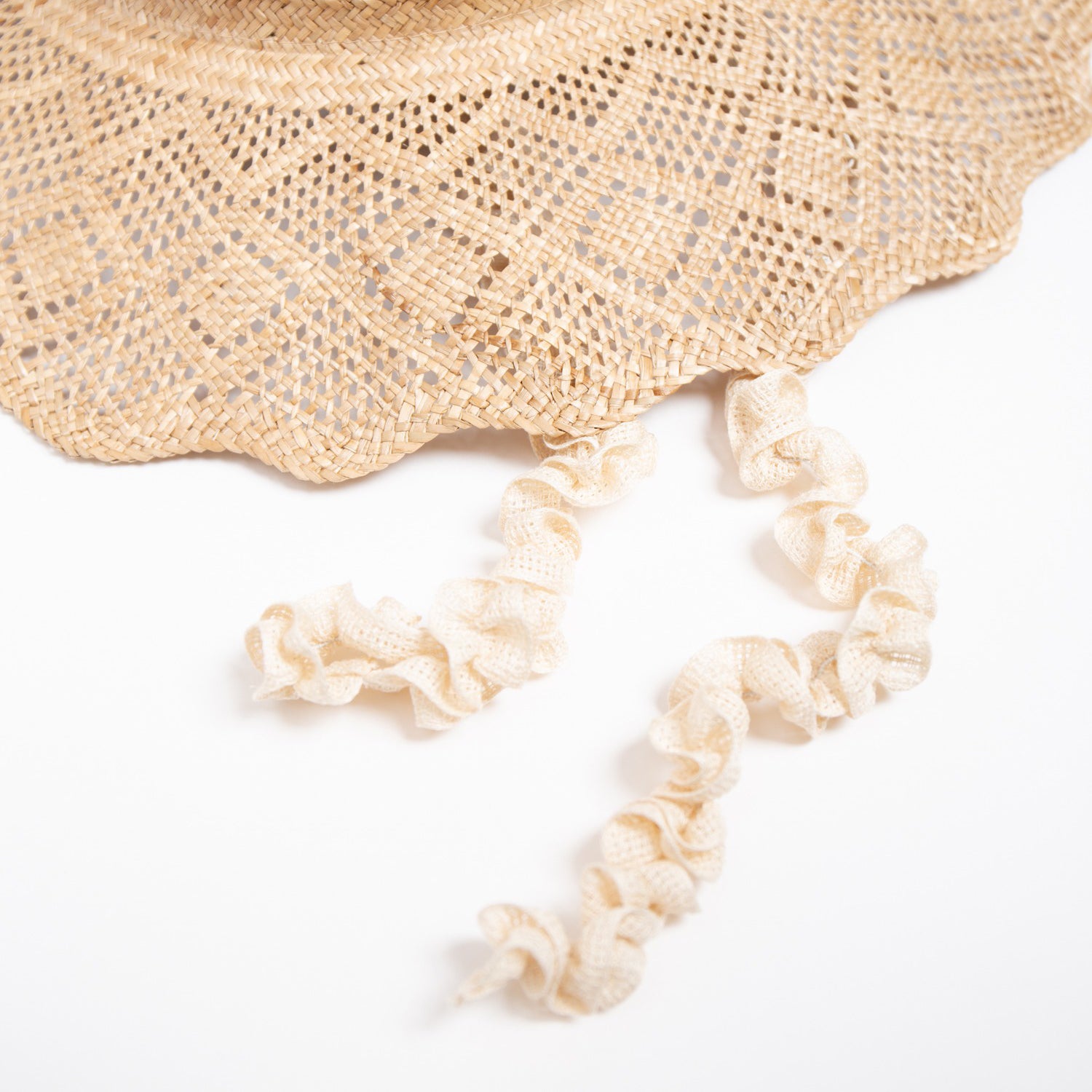 Kampi Lace Wave Hat | Color_Natural | No_RL-26-053W_Natural【RACAL_ラカル】【入荷予定アイテム・入荷連絡可能】