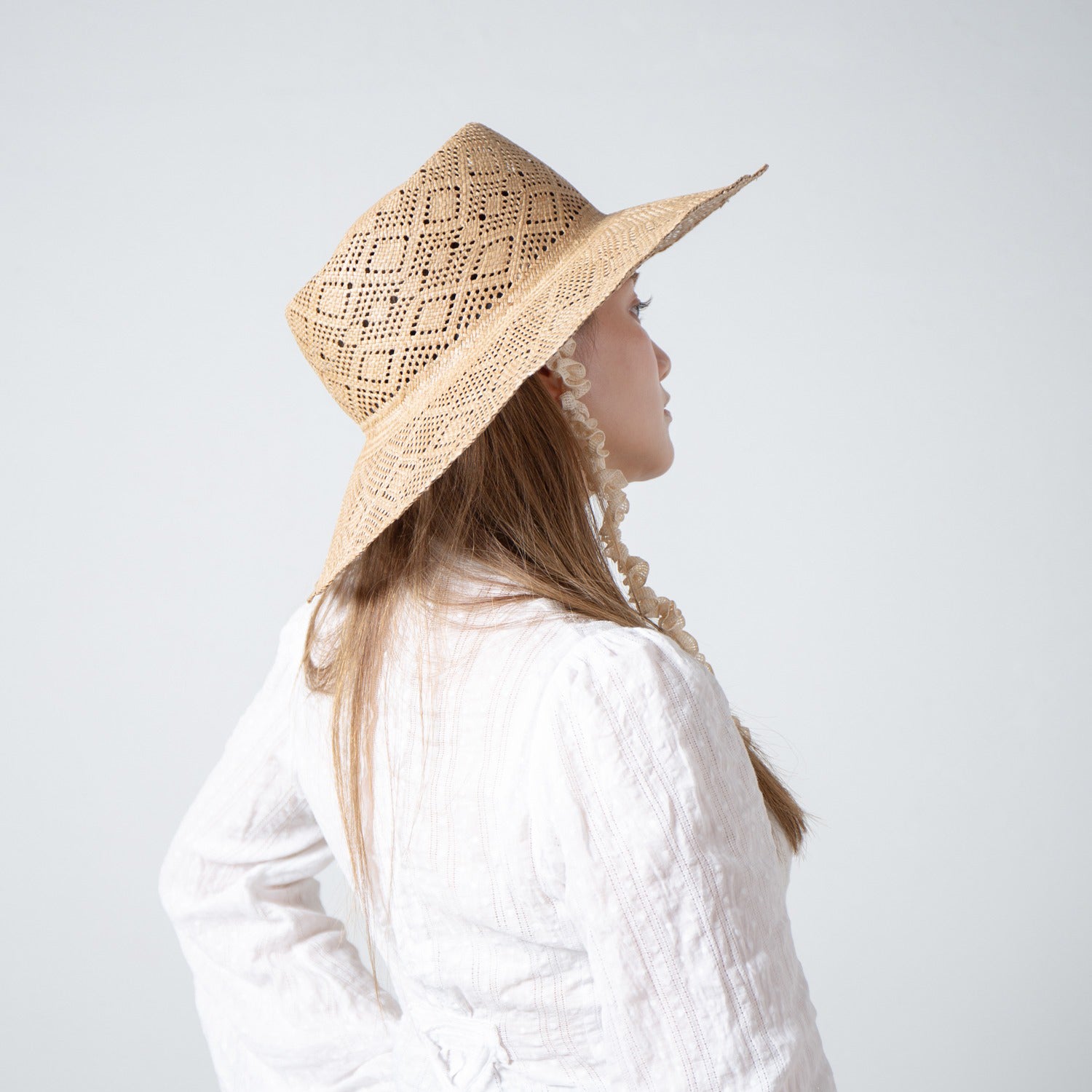 Kampi Lace Wave Hat – Natural | RACAL