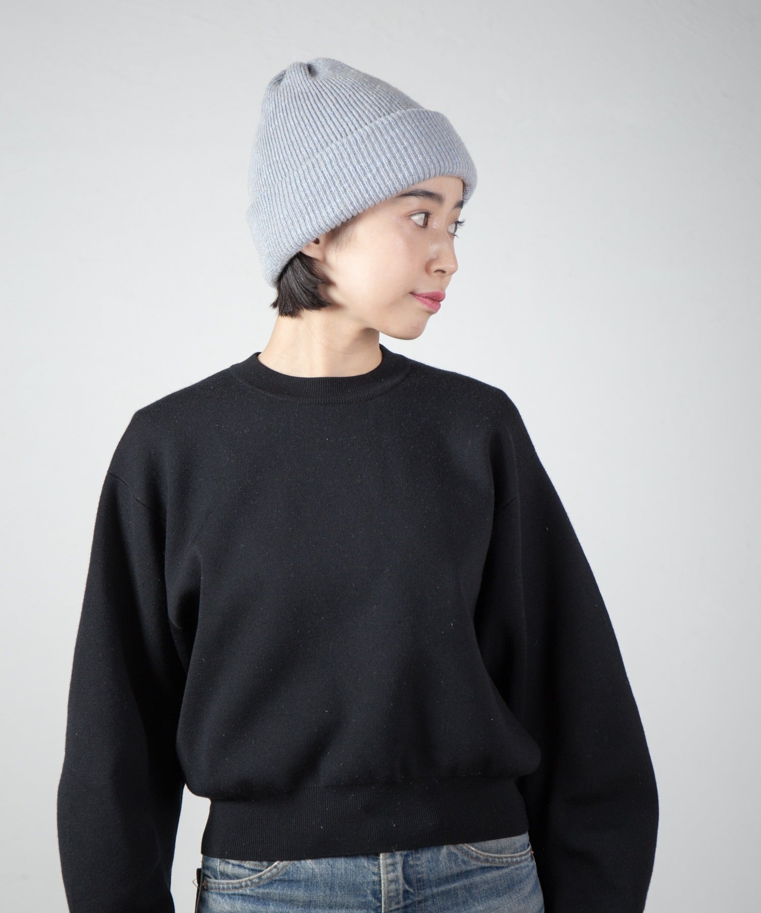 Mix Knit Cap – Saxe Blue | RACAL | 入荷予定アイテム