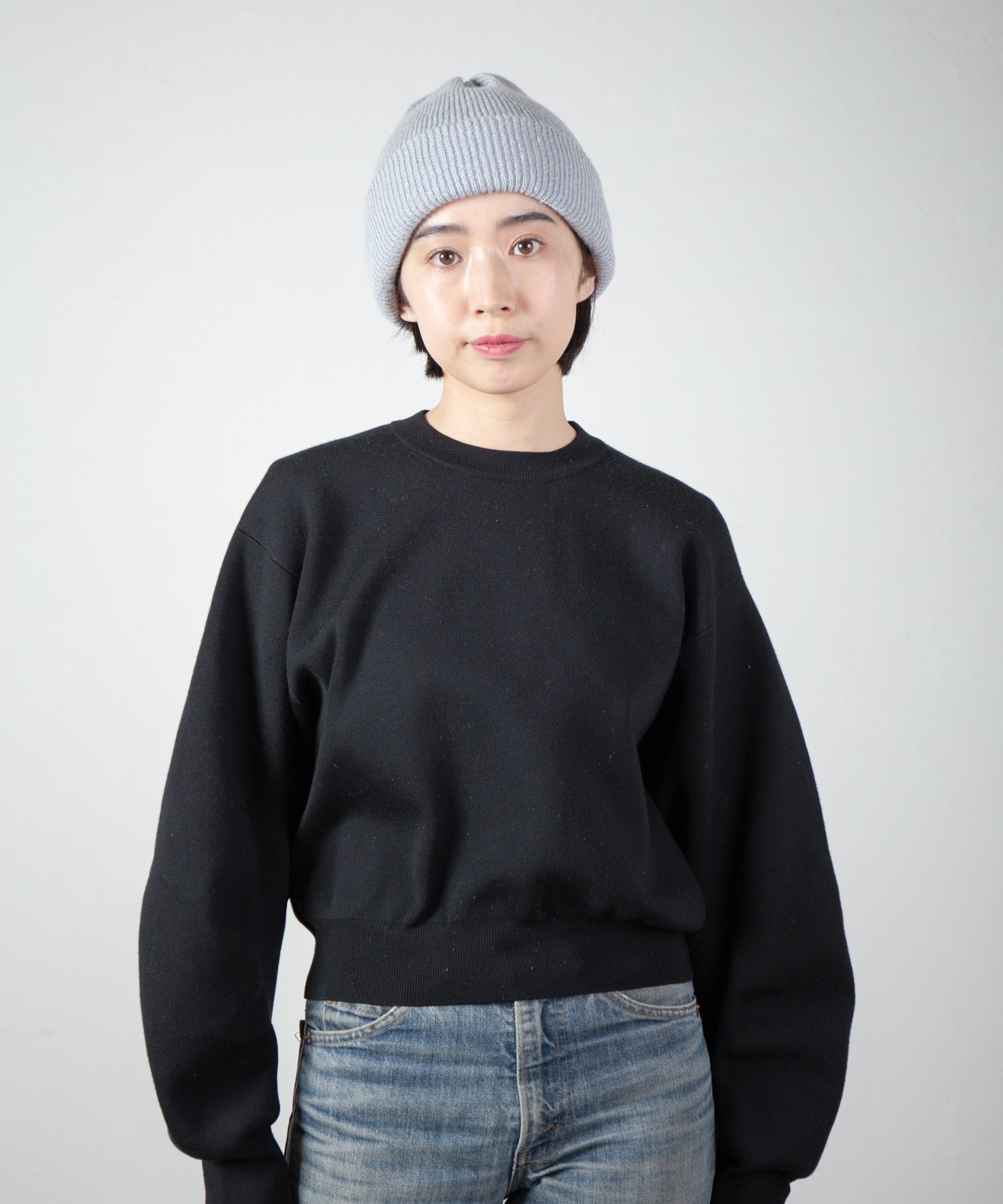 Mix Knit Cap – Saxe Blue | RACAL | 入荷予定アイテム