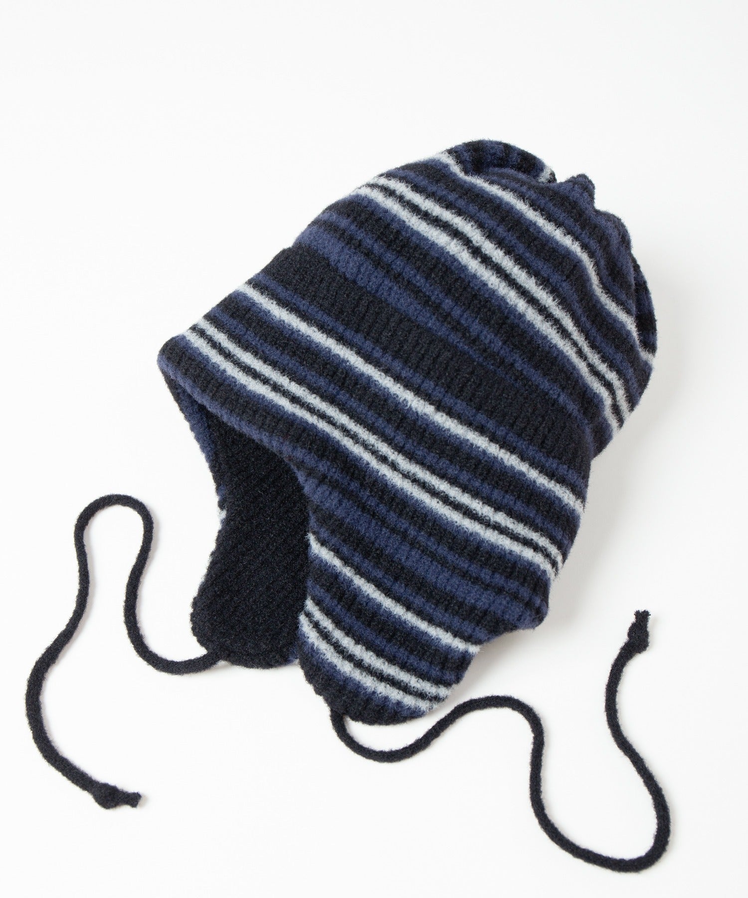 Ear Knit Cap – Navy Mix | RACAL | 入荷予定アイテム
