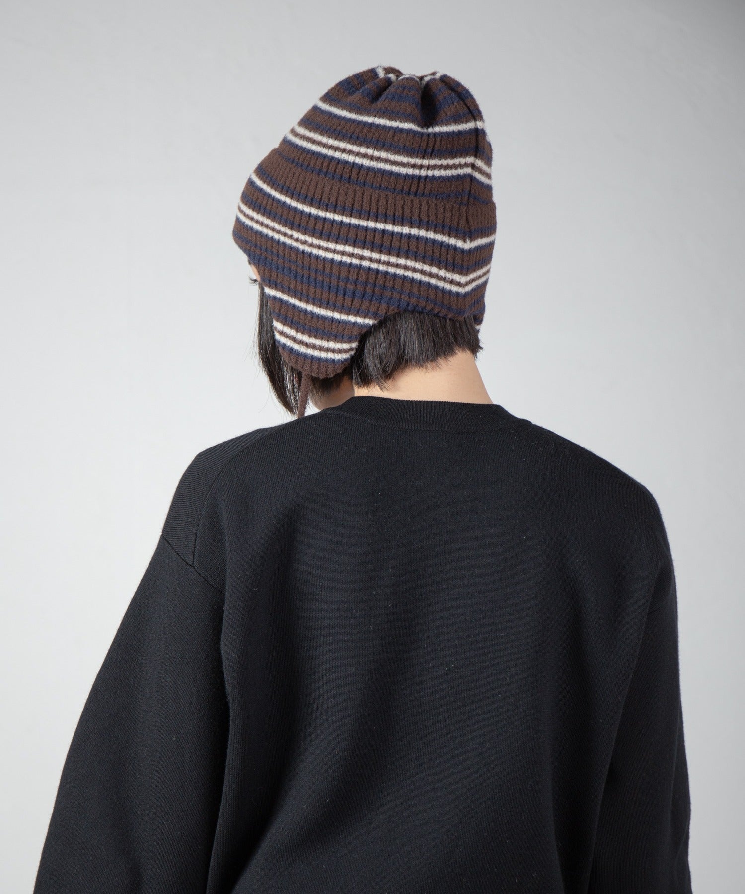 Ear Knit Cap – Brown Mix | RACAL | 入荷予定アイテム