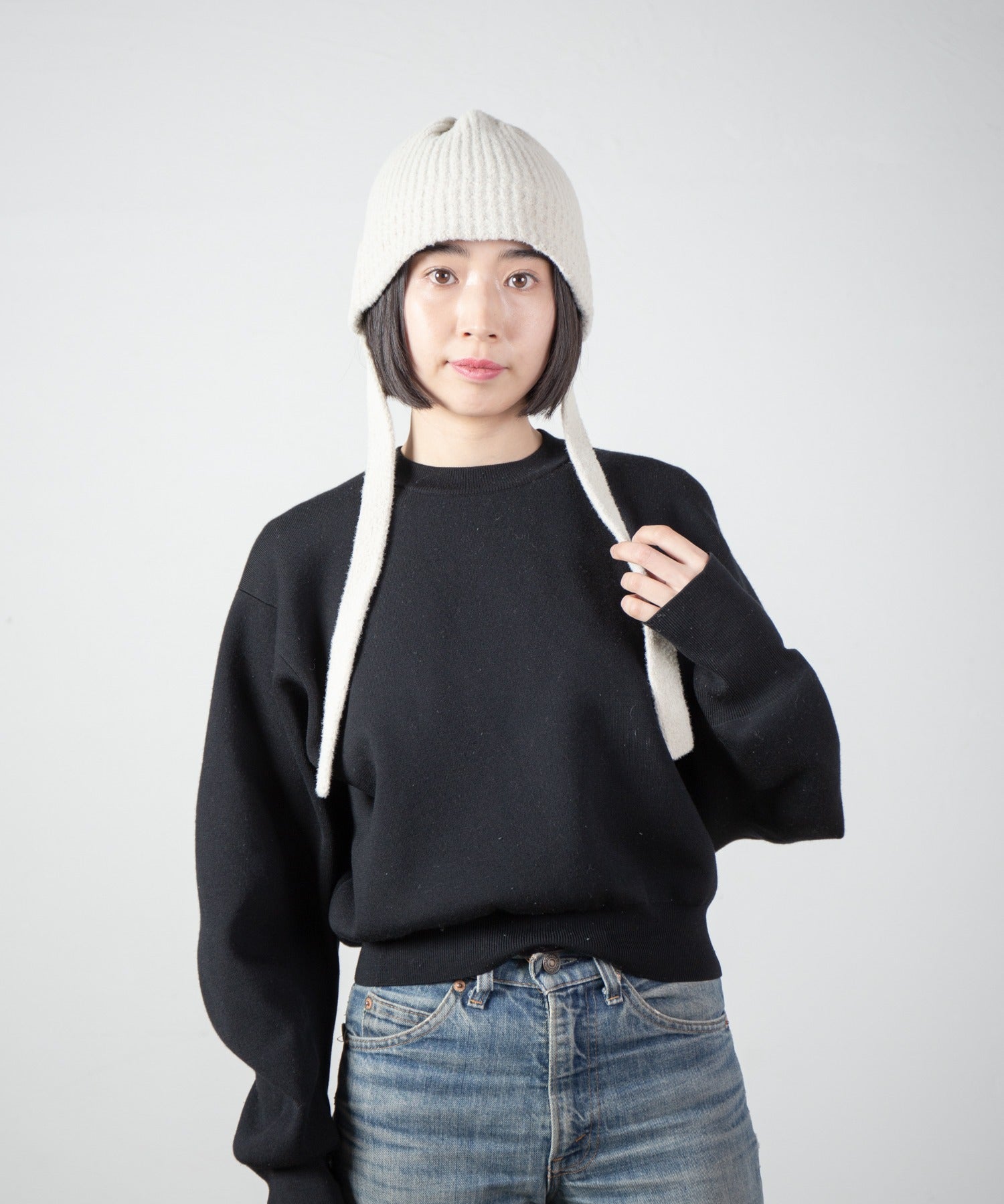 Knit Metro Hat – Ivory | RACAL | 入荷予定アイテム