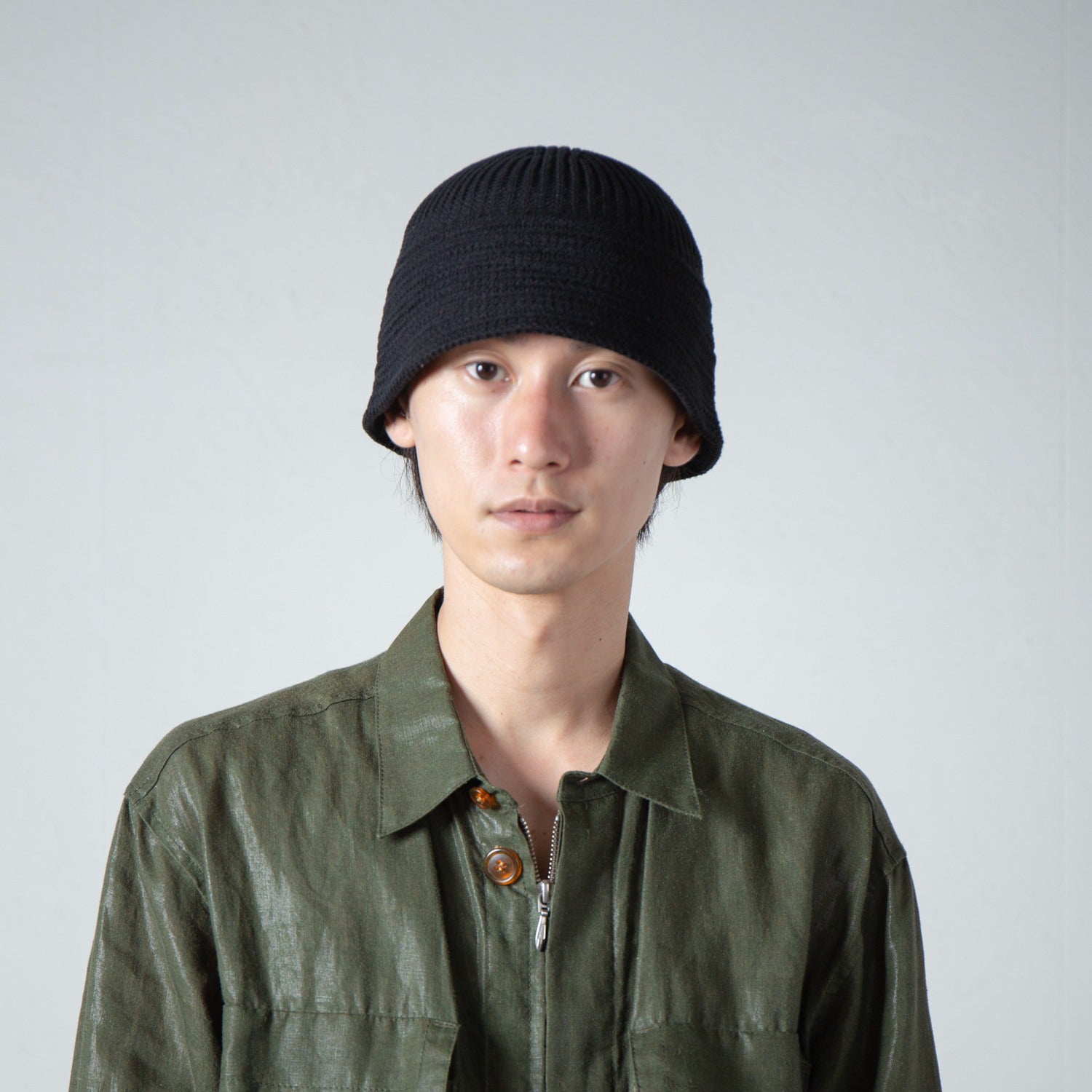 Knit Sailor Hat | Color_Black | No_RL-26-1416_Black【RACAL_ラカル】【入荷予定アイテム・入荷連絡可能】