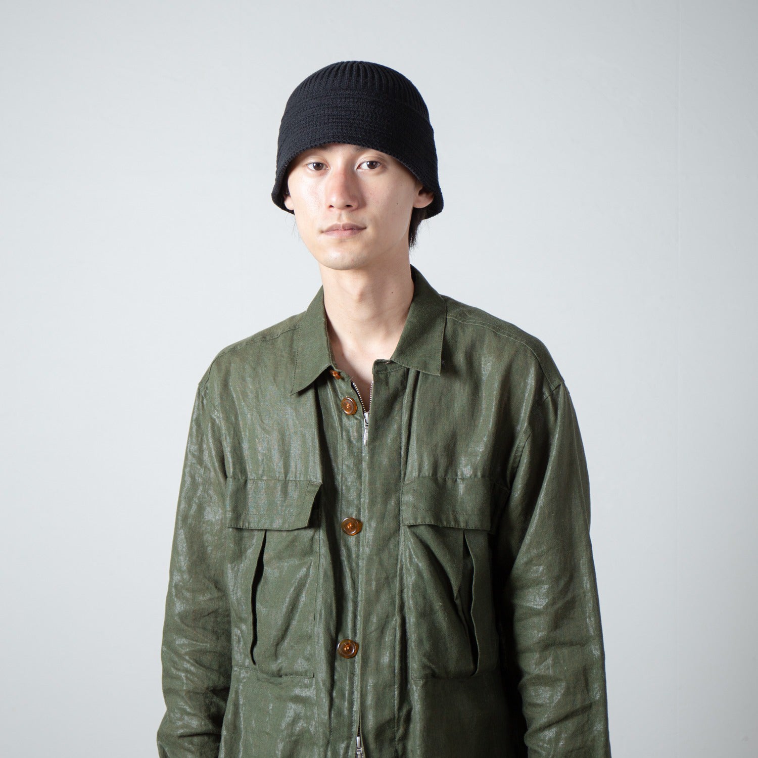 Knit Sailor Hat | Color_Black | No_RL-26-1416_Black【RACAL_ラカル】【入荷予定アイテム・入荷連絡可能】