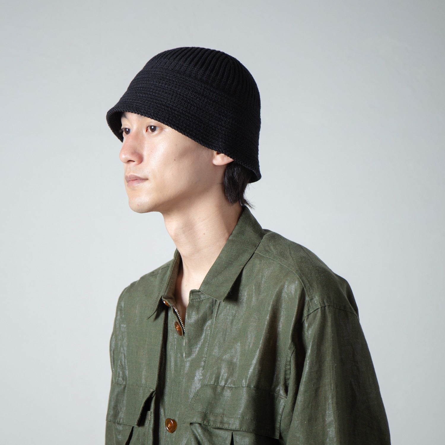 Knit Sailor Hat | Color_Black | No_RL-26-1416_Black【RACAL_ラカル】【入荷予定アイテム・入荷連絡可能】