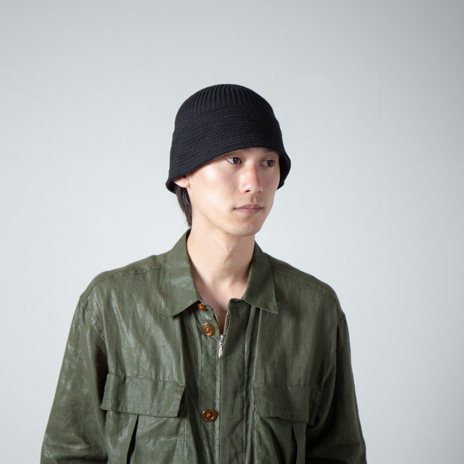 Knit Sailor Hat | Color_Black | No_RL-26-1416_Black【RACAL_ラカル】【入荷予定アイテム・入荷連絡可能】