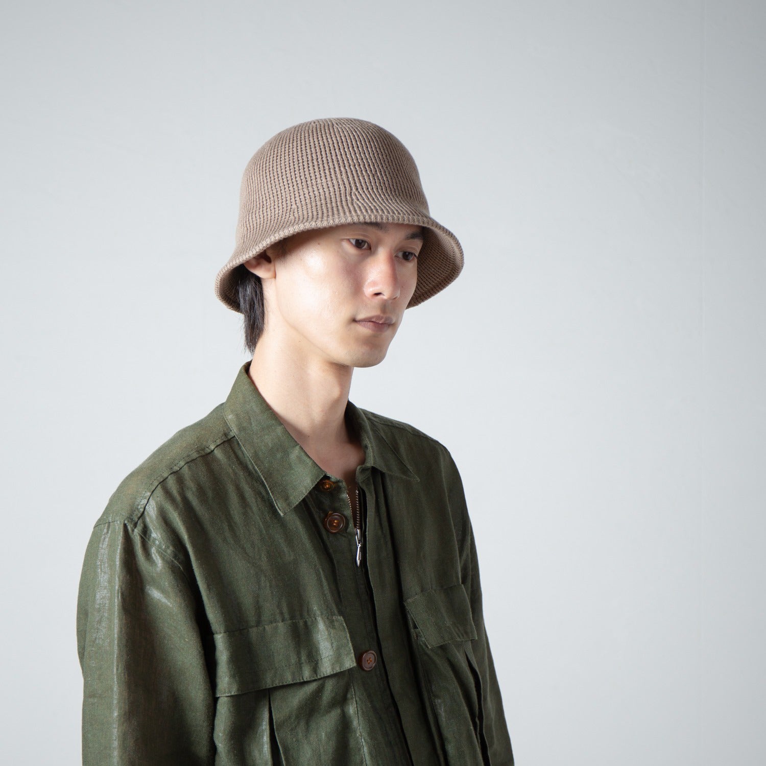 Commando Knit Tulip Hat | Color_Beige | No_RL-26-1426_Beige【RACAL_ラカル】【入荷予定アイテム・入荷連絡可能】