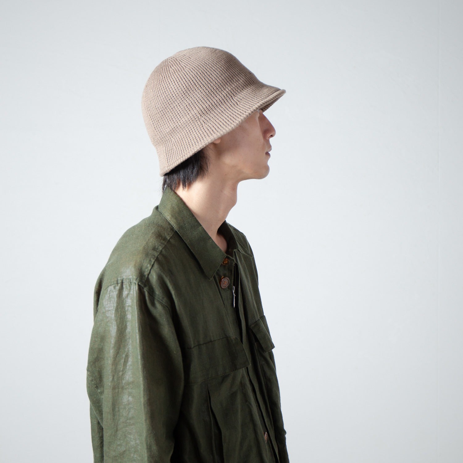 Commando Knit Tulip Hat | Color_Beige | No_RL-26-1426_Beige【RACAL_ラカル】【入荷予定アイテム・入荷連絡可能】