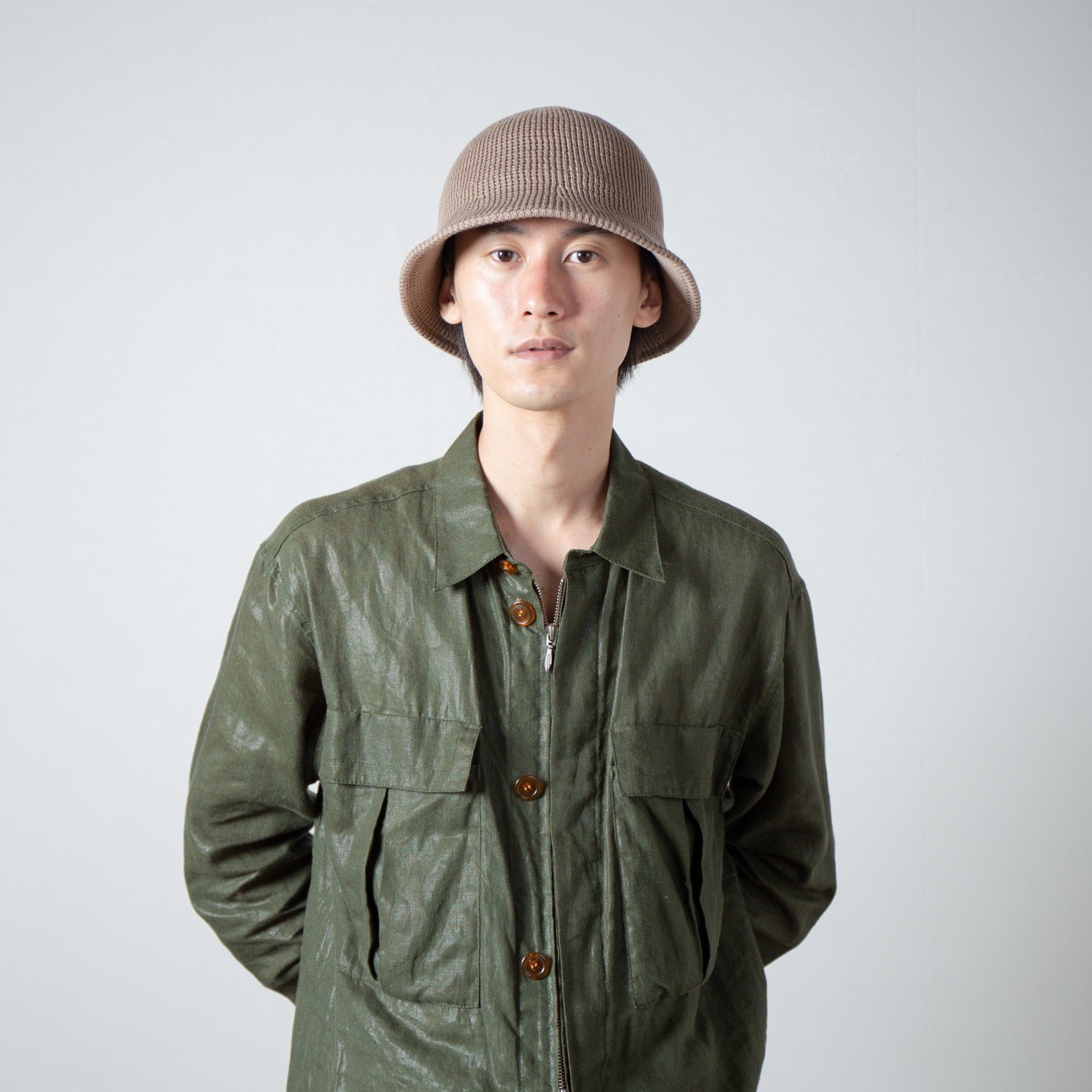 Commando Knit Tulip Hat | Color_Beige | No_RL-26-1426_Beige【RACAL_ラカル】【入荷予定アイテム・入荷連絡可能】