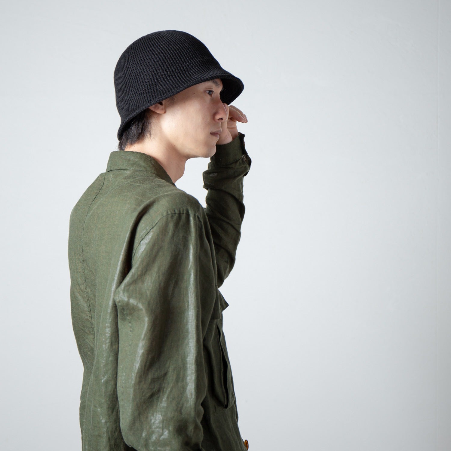 Commando Knit Tulip Hat | Color_Black | No_RL-26-1426_Black【RACAL_ラカル】【入荷予定アイテム・入荷連絡可能】