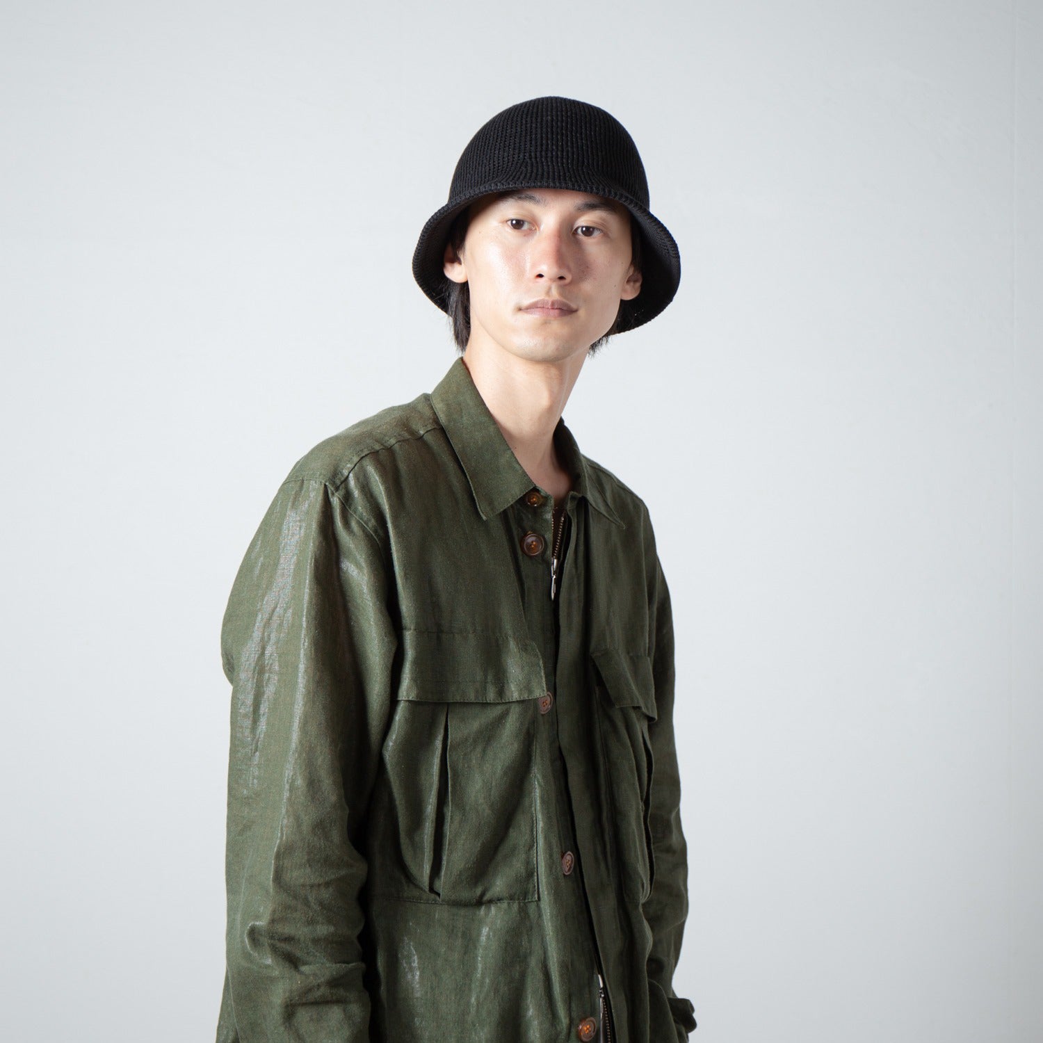 Commando Knit Tulip Hat | Color_Black | No_RL-26-1426_Black【RACAL_ラカル】【入荷予定アイテム・入荷連絡可能】