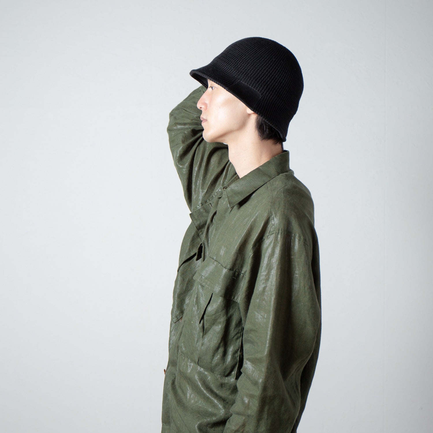 Commando Knit Tulip Hat | Color_Black | No_RL-26-1426_Black【RACAL_ラカル】【入荷予定アイテム・入荷連絡可能】