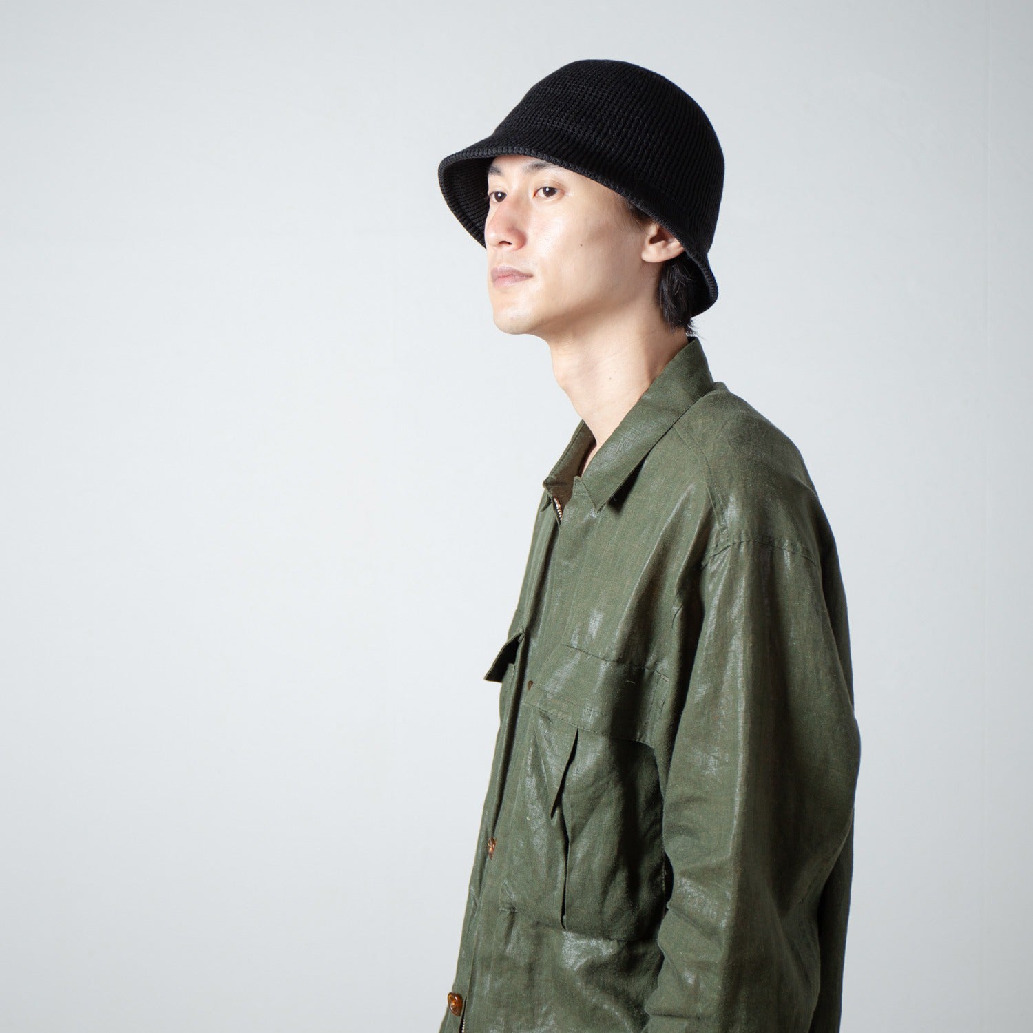 Commando Knit Tulip Hat | Color_Black | No_RL-26-1426_Black【RACAL_ラカル】【入荷予定アイテム・入荷連絡可能】