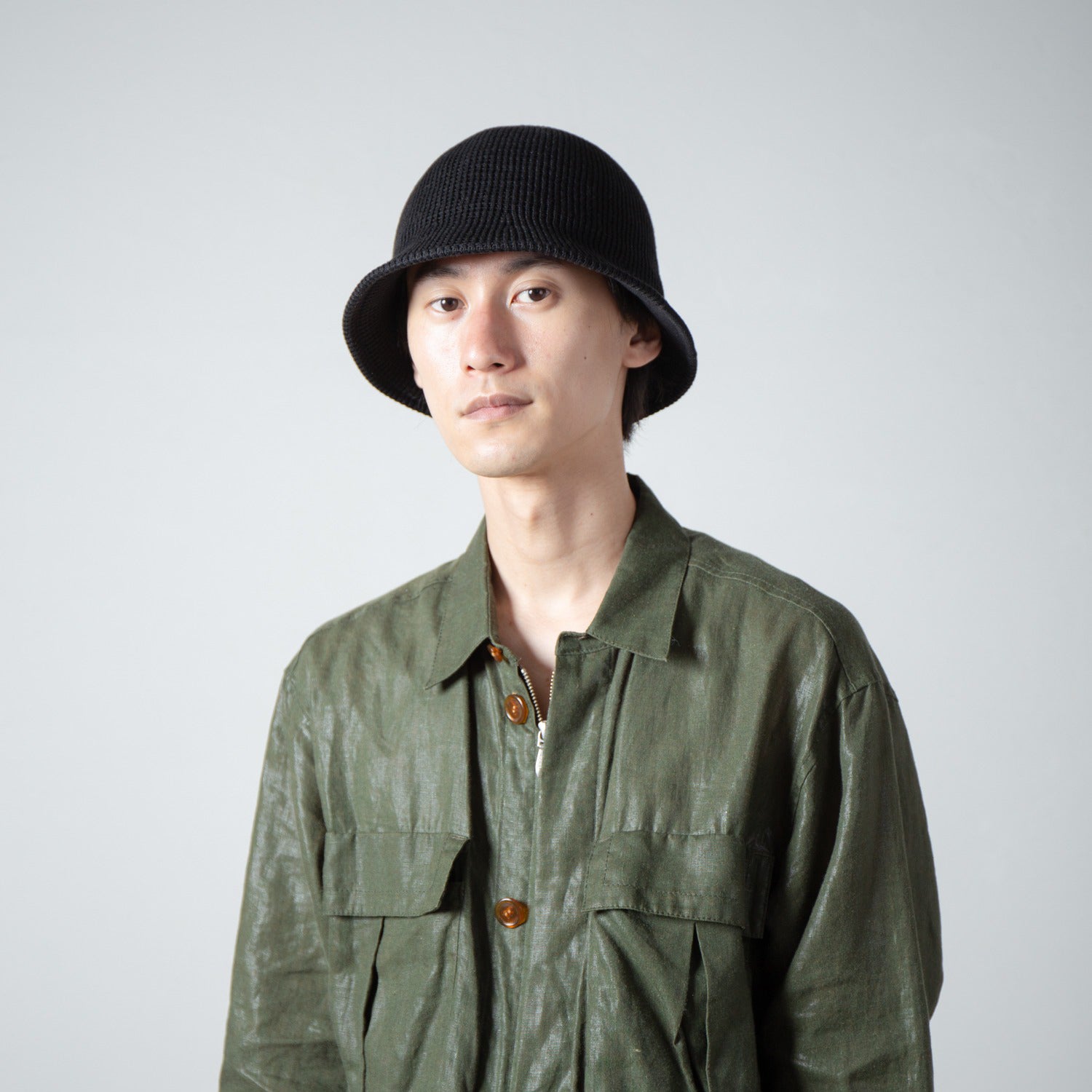 Commando Knit Tulip Hat | Color_Black | No_RL-26-1426_Black【RACAL_ラカル】【入荷予定アイテム・入荷連絡可能】